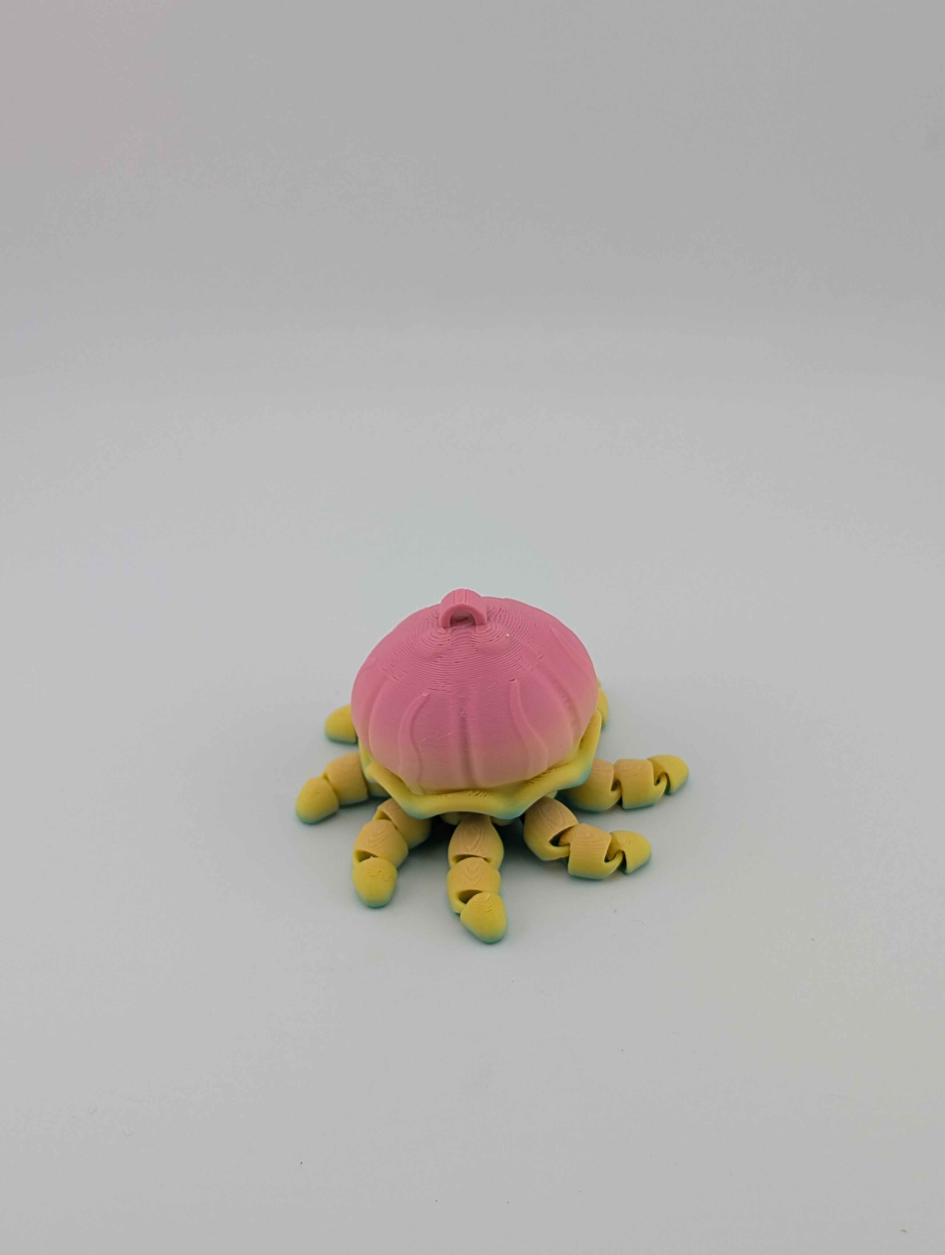 Flexi Jellyfish Keychain – Rainbow Fidget Fun for All Ages