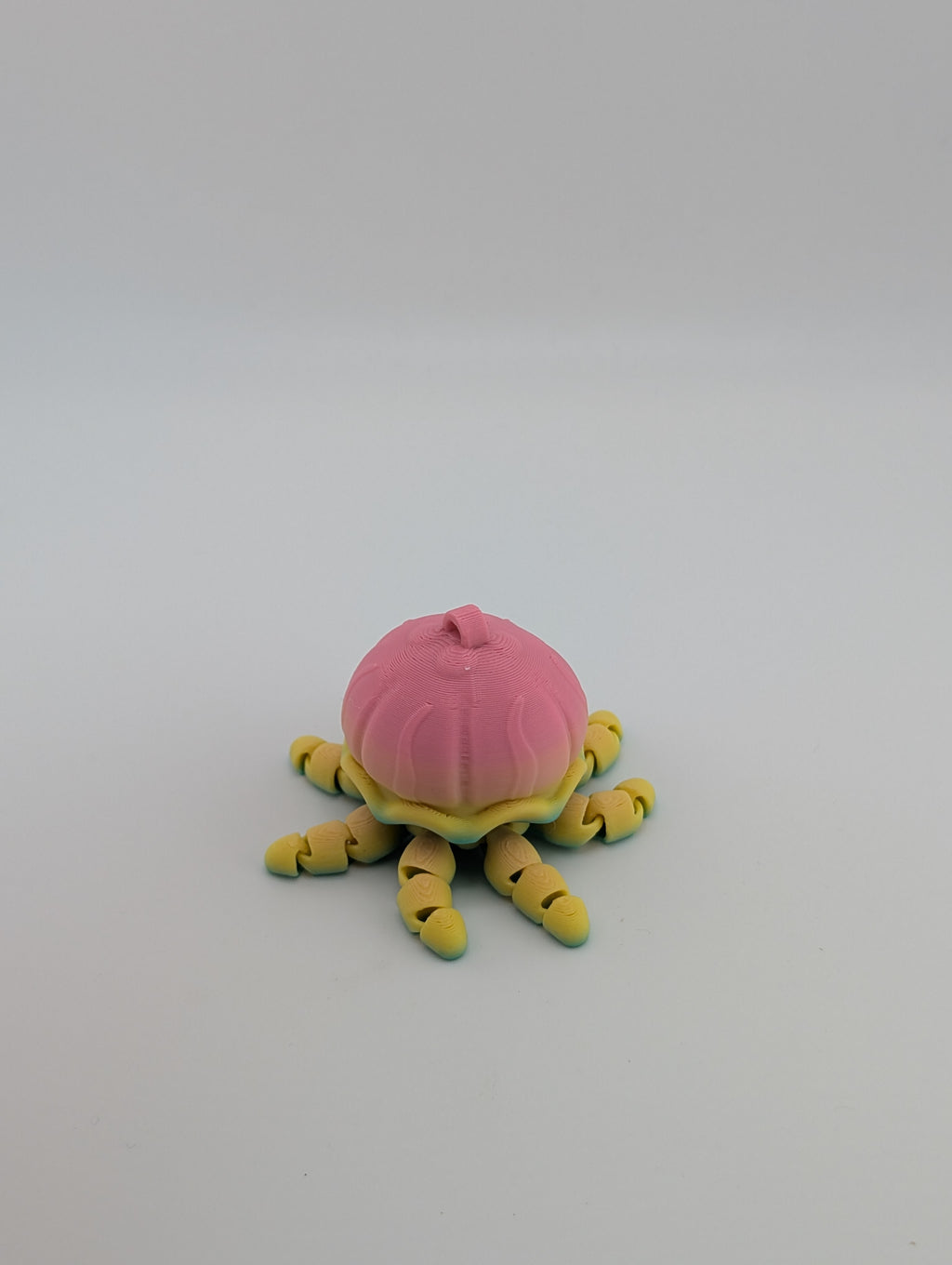 Flexi Jellyfish Keychain – Rainbow Fidget Fun for All Ages