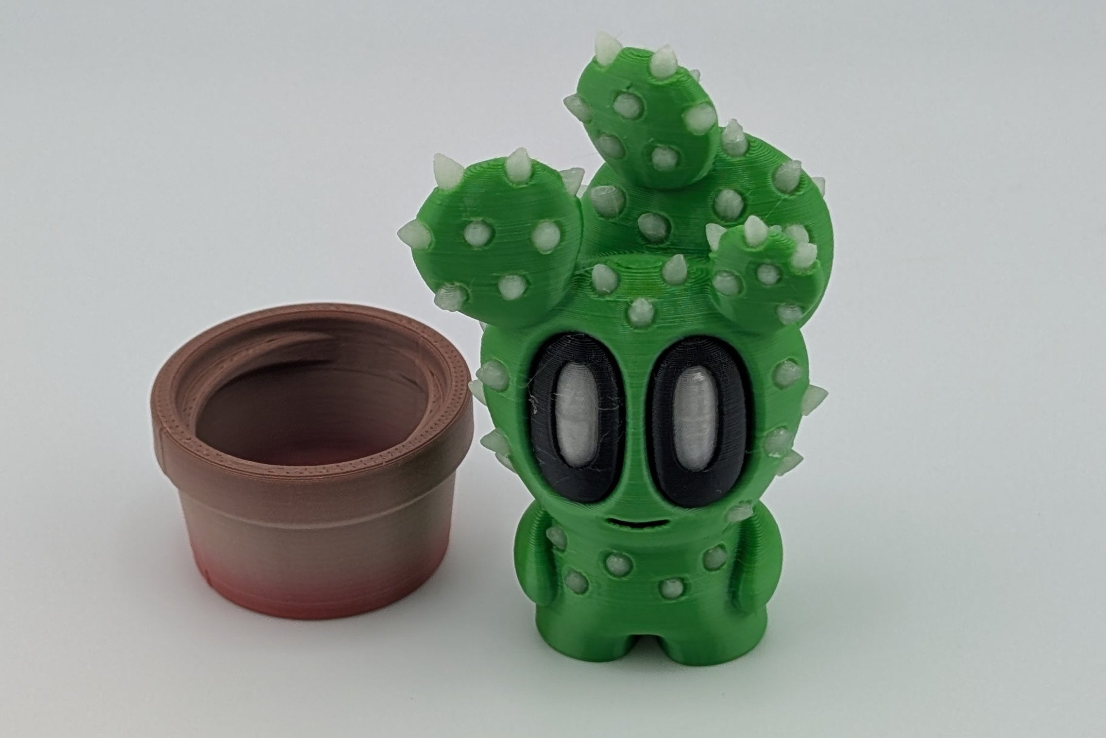 3" Glowing Prickly Cactus | Bloblab Plant Series Collectible