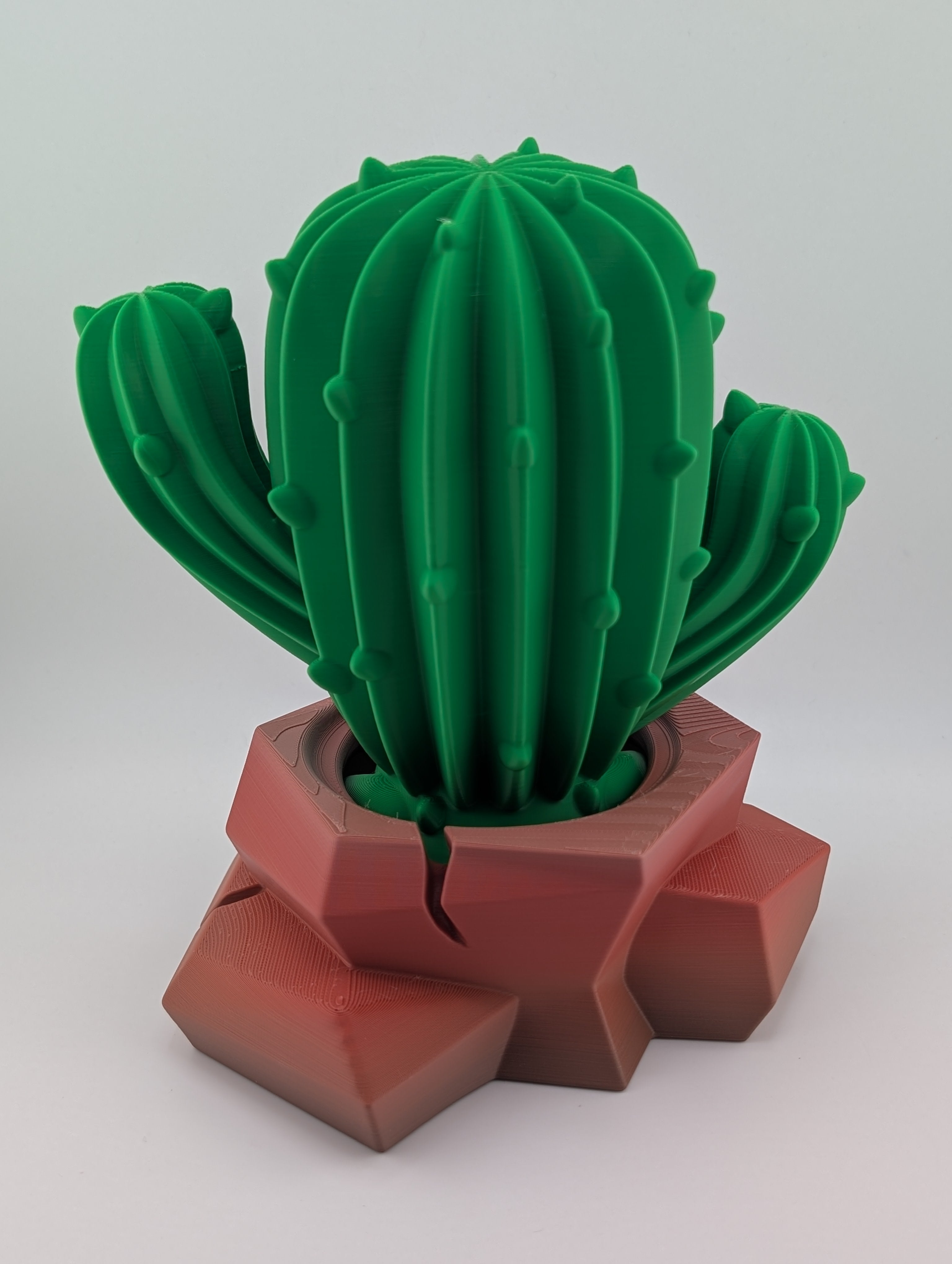 Bloblab Cactus Figurine – Sandstone Pot Edition