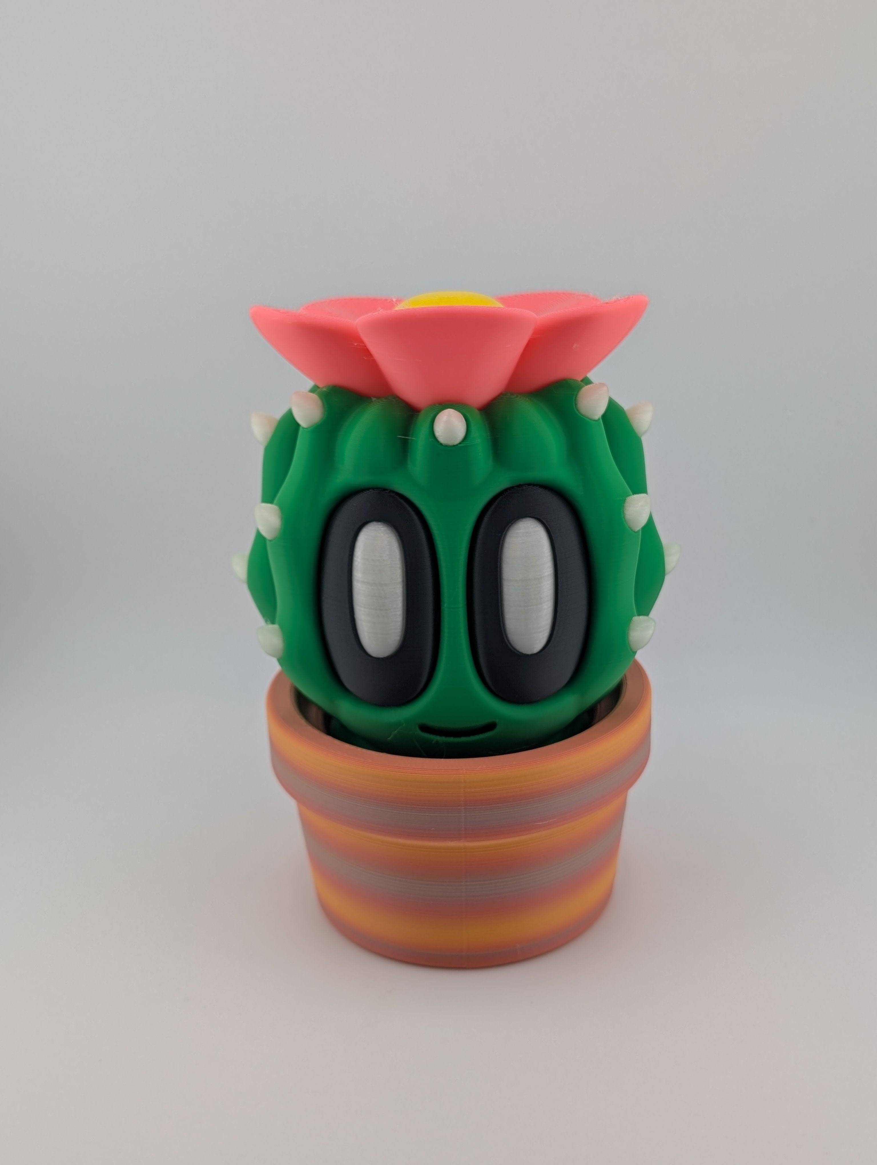 Bloblab Flower Cactus – Sandstone Pot Edition