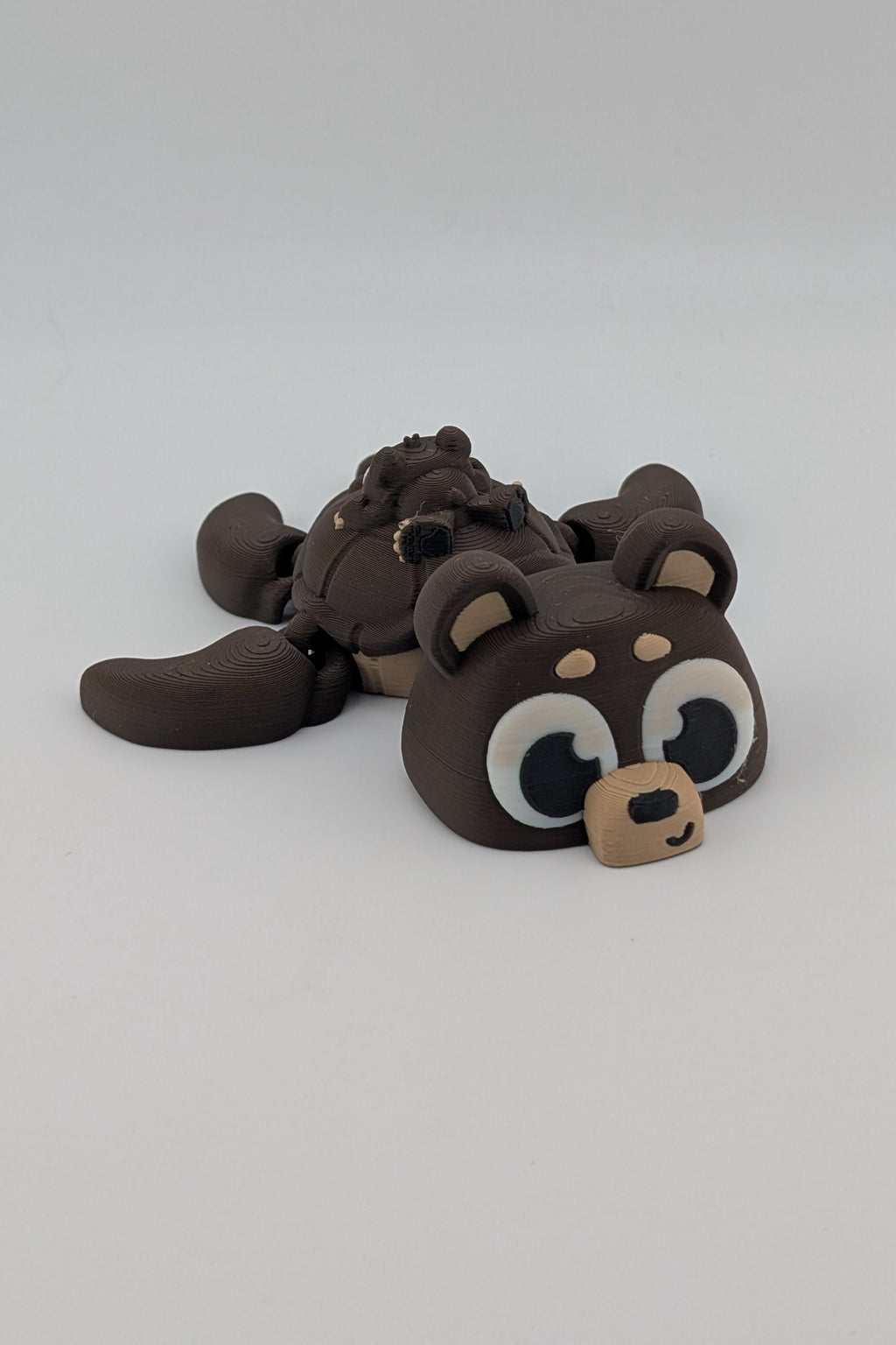 Brown Bear Turtle Flexi – Baby Bear Edition
