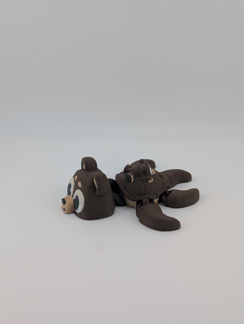 Brown Bear Turtle Flexi – Baby Bear Edition