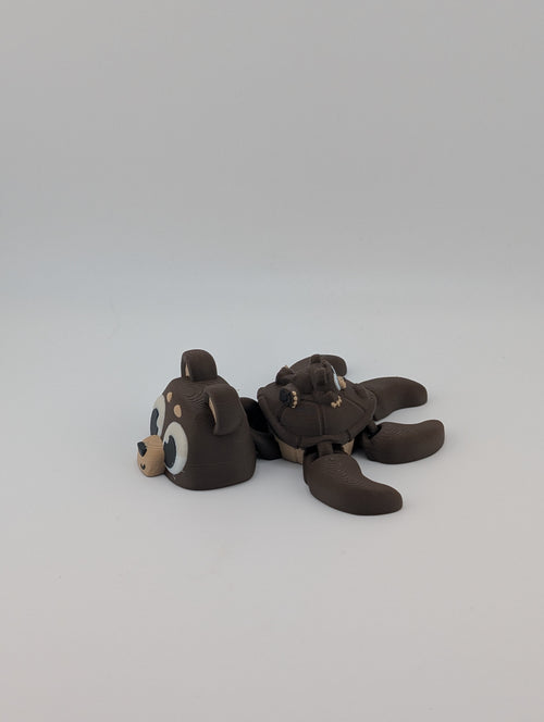 Brown Bear Turtle Flexi – Baby Bear Edition