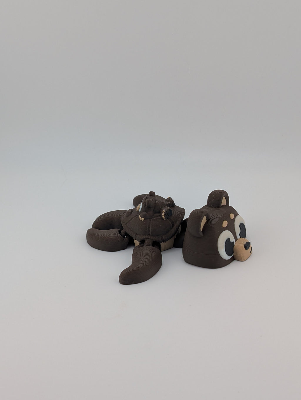 Brown Bear Turtle Flexi – Baby Bear Edition