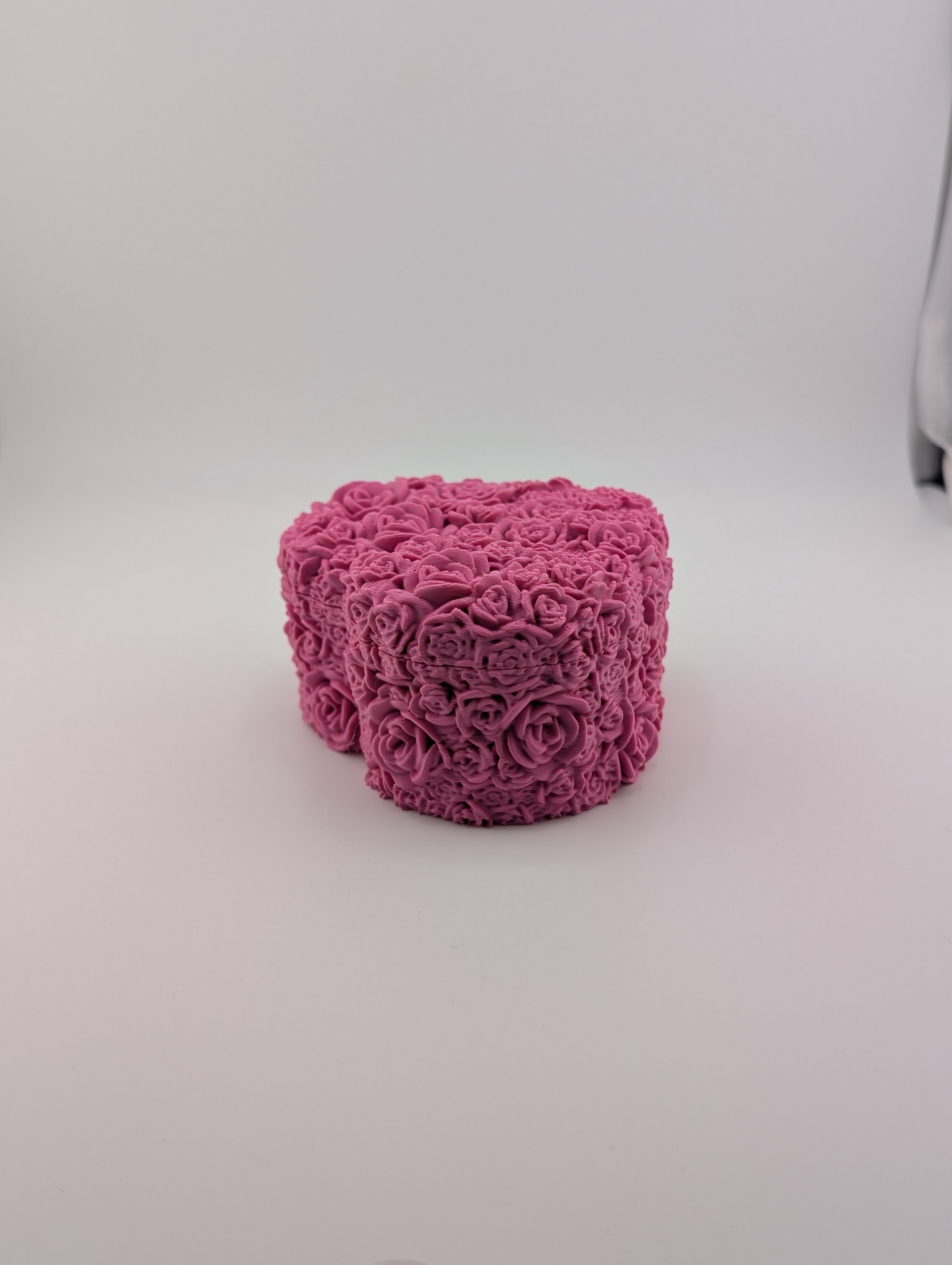 Rose Heart Valentine Box – PLA Candy & Keepsake Holder