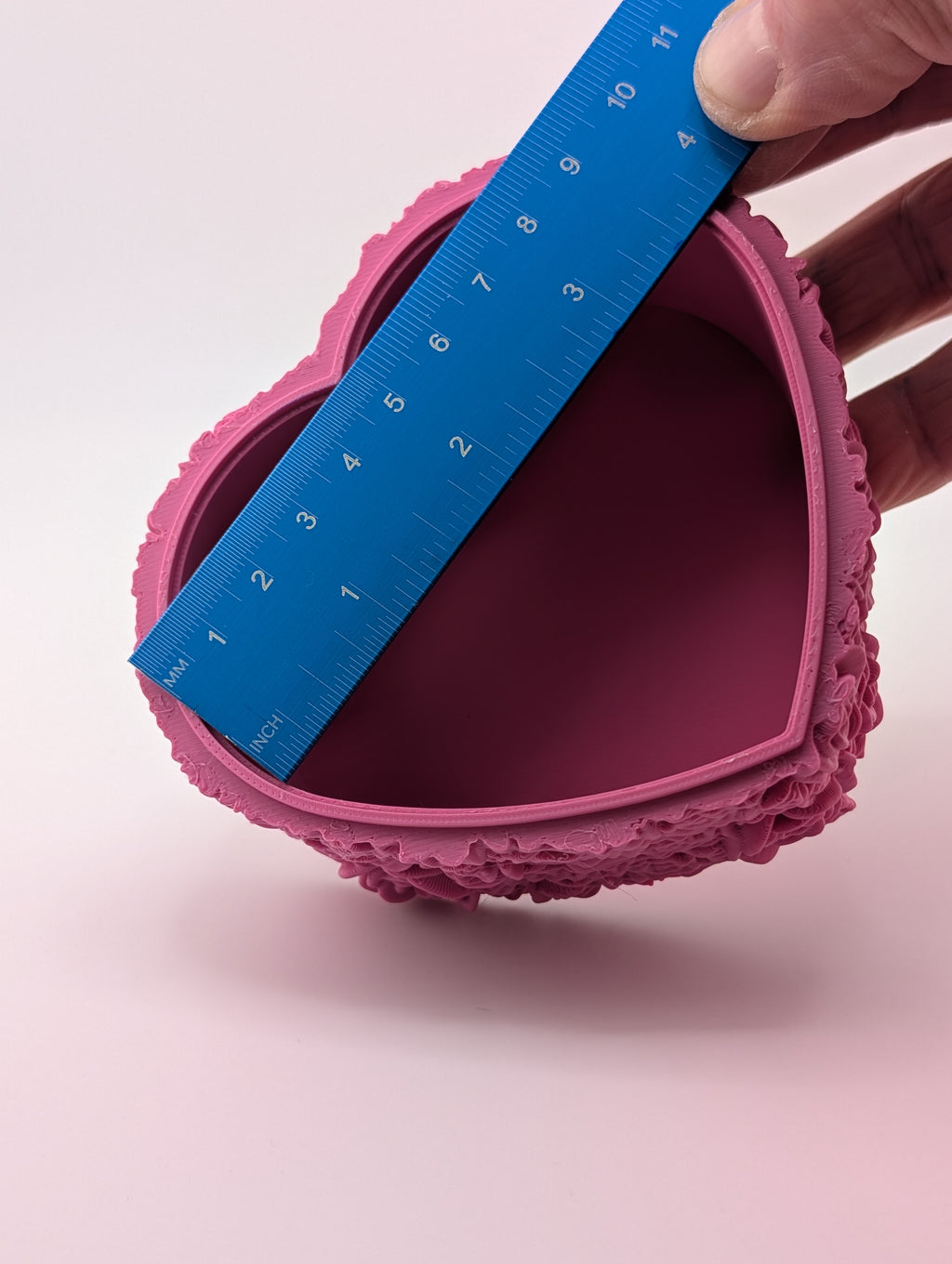 Rose Heart Valentine Box – PLA Candy & Keepsake Holder