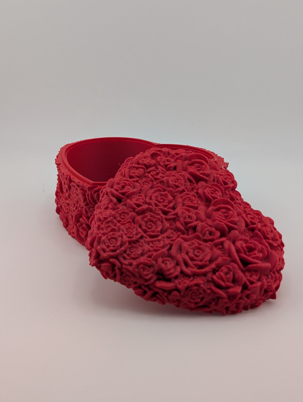 Rose Heart Valentine Box – PLA Candy & Keepsake Holder