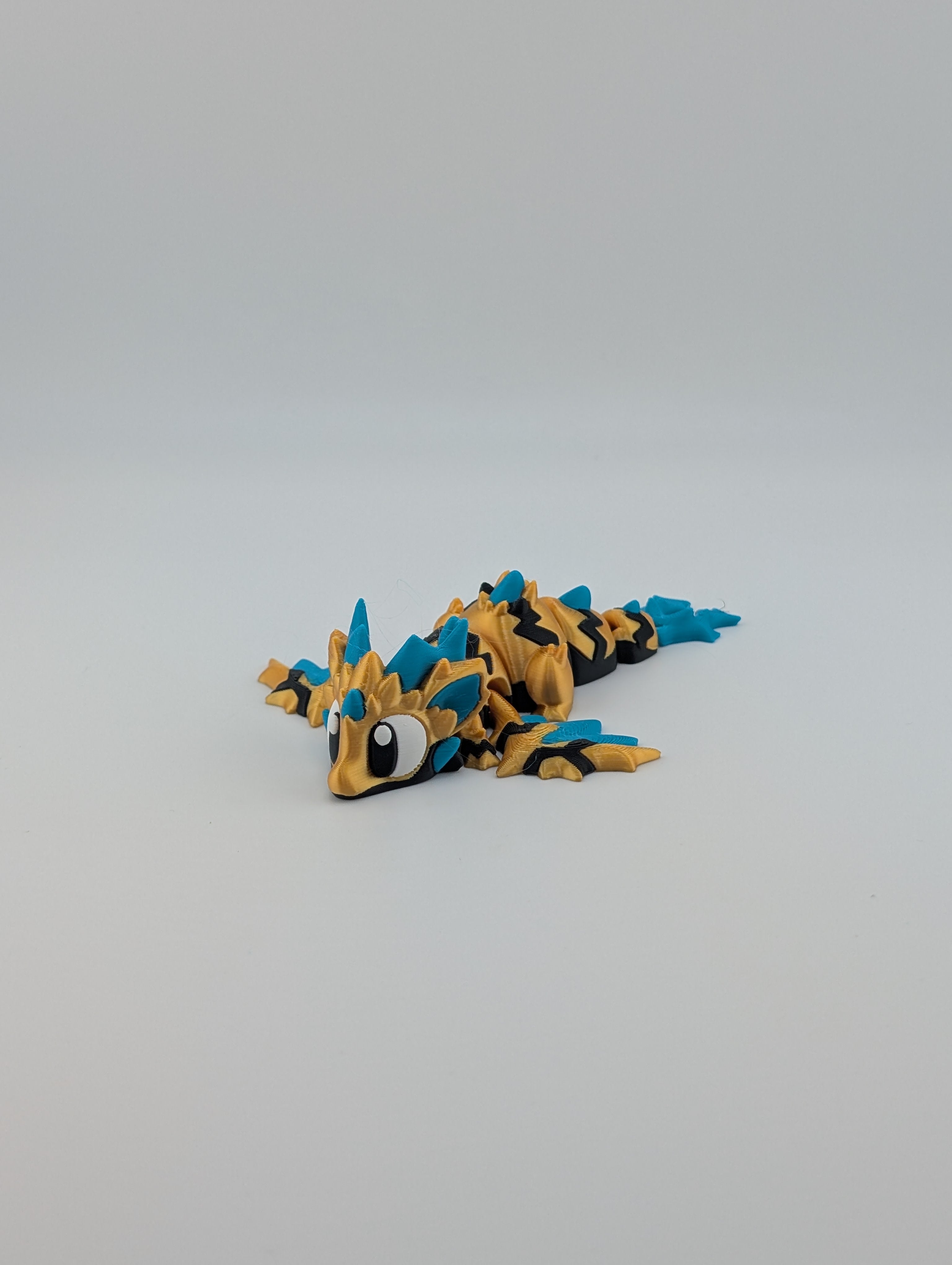 Flexi Electric Mini Dragon – PLA Fidget Toy