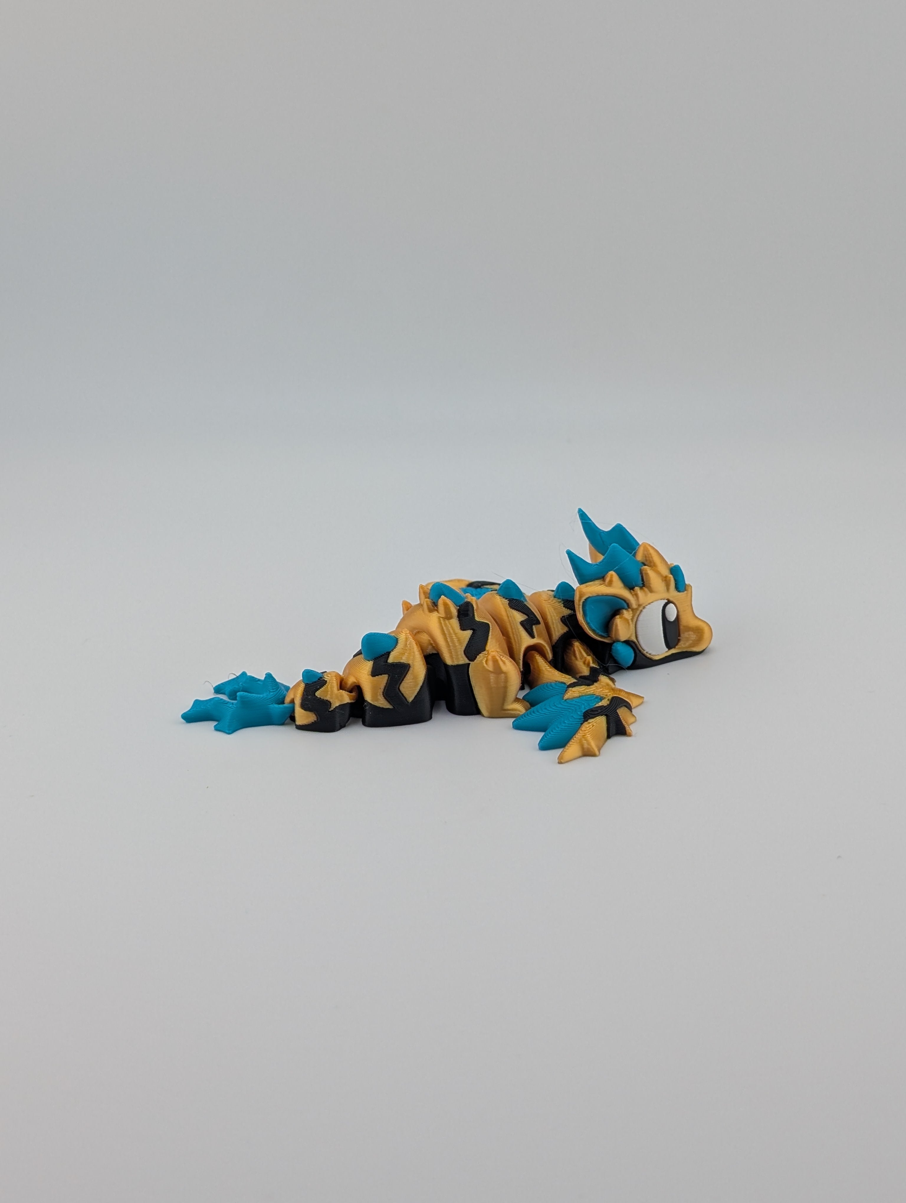 Flexi Electric Mini Dragon – PLA Fidget Toy