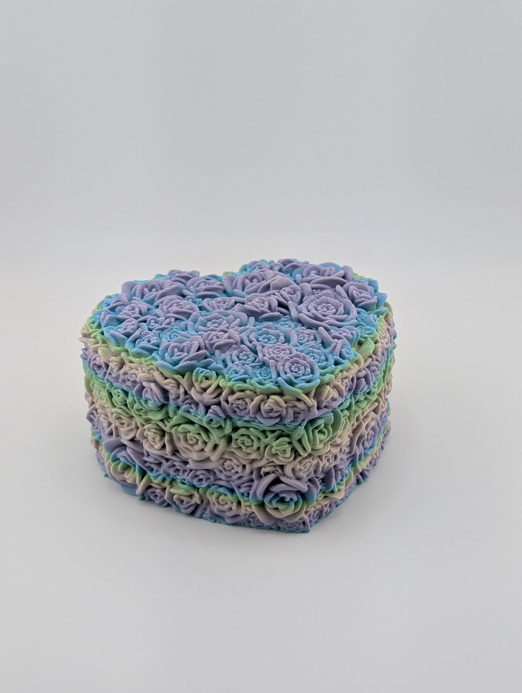 Rose Heart Valentine Box – PLA Candy & Keepsake Holder