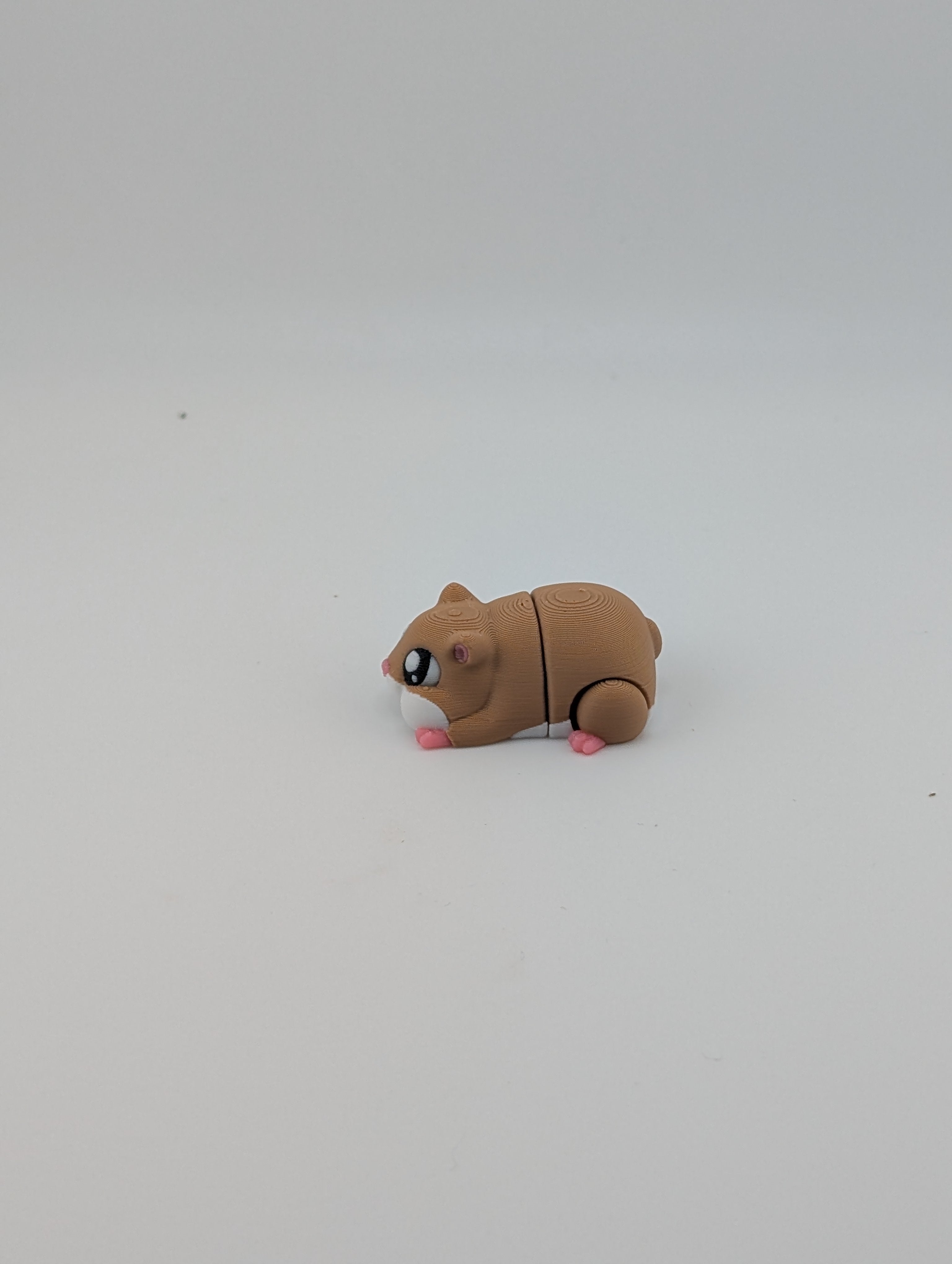 🐹🧲 Magnetic Mini Hamster Flexi | 3" "Hams-Stick" Fridge Mascot & Fidget ✨🌻
