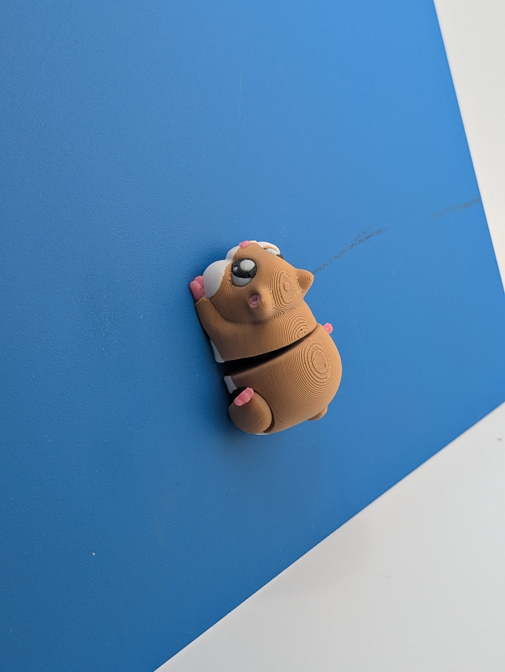 🐹🧲 Magnetic Mini Hamster Flexi | 3" "Hams-Stick" Fridge Mascot & Fidget ✨🌻