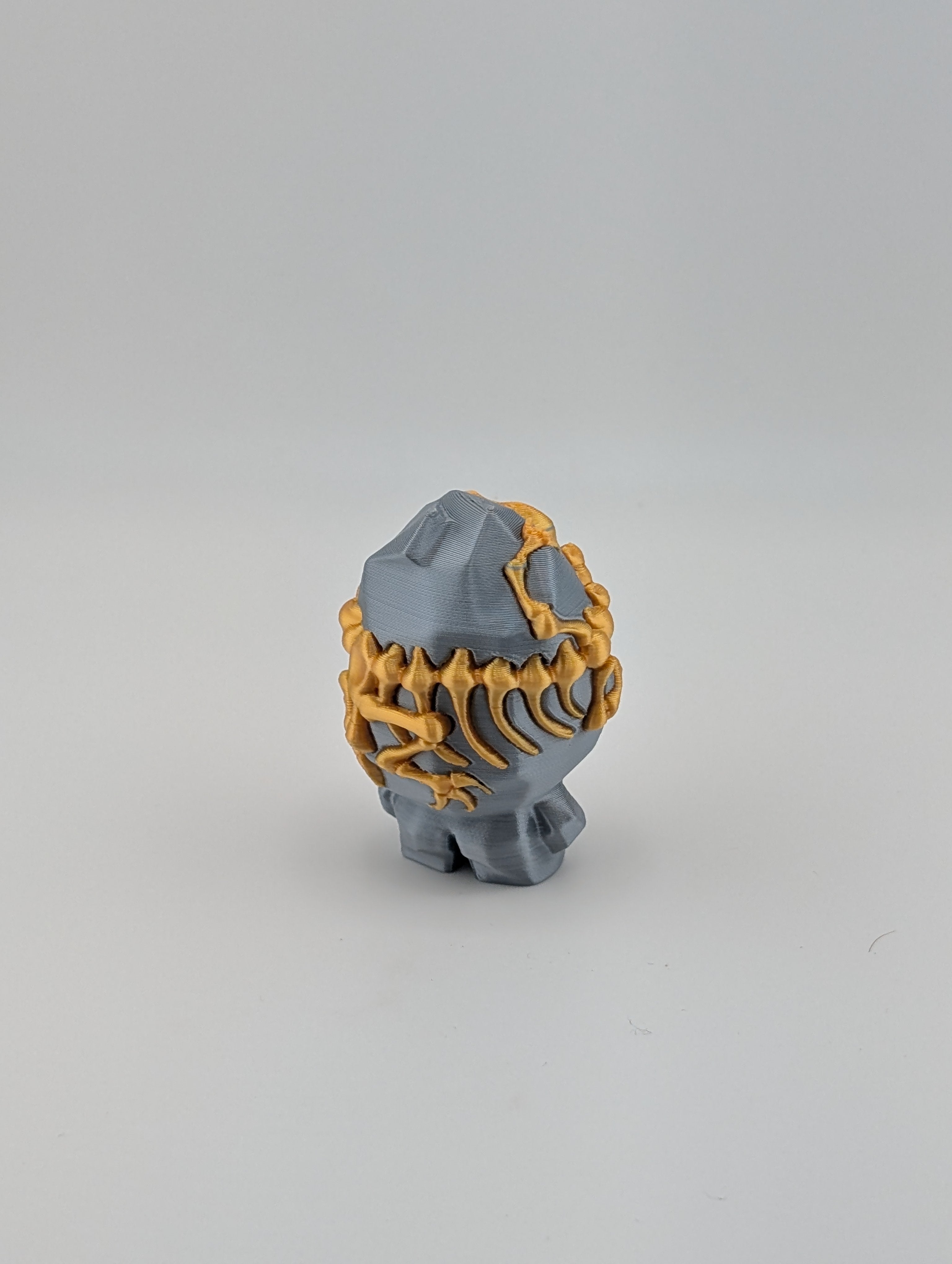 Bloblab Prehistoric Series – Fossil Rock Pet (Silk Silver & Gold PLA)