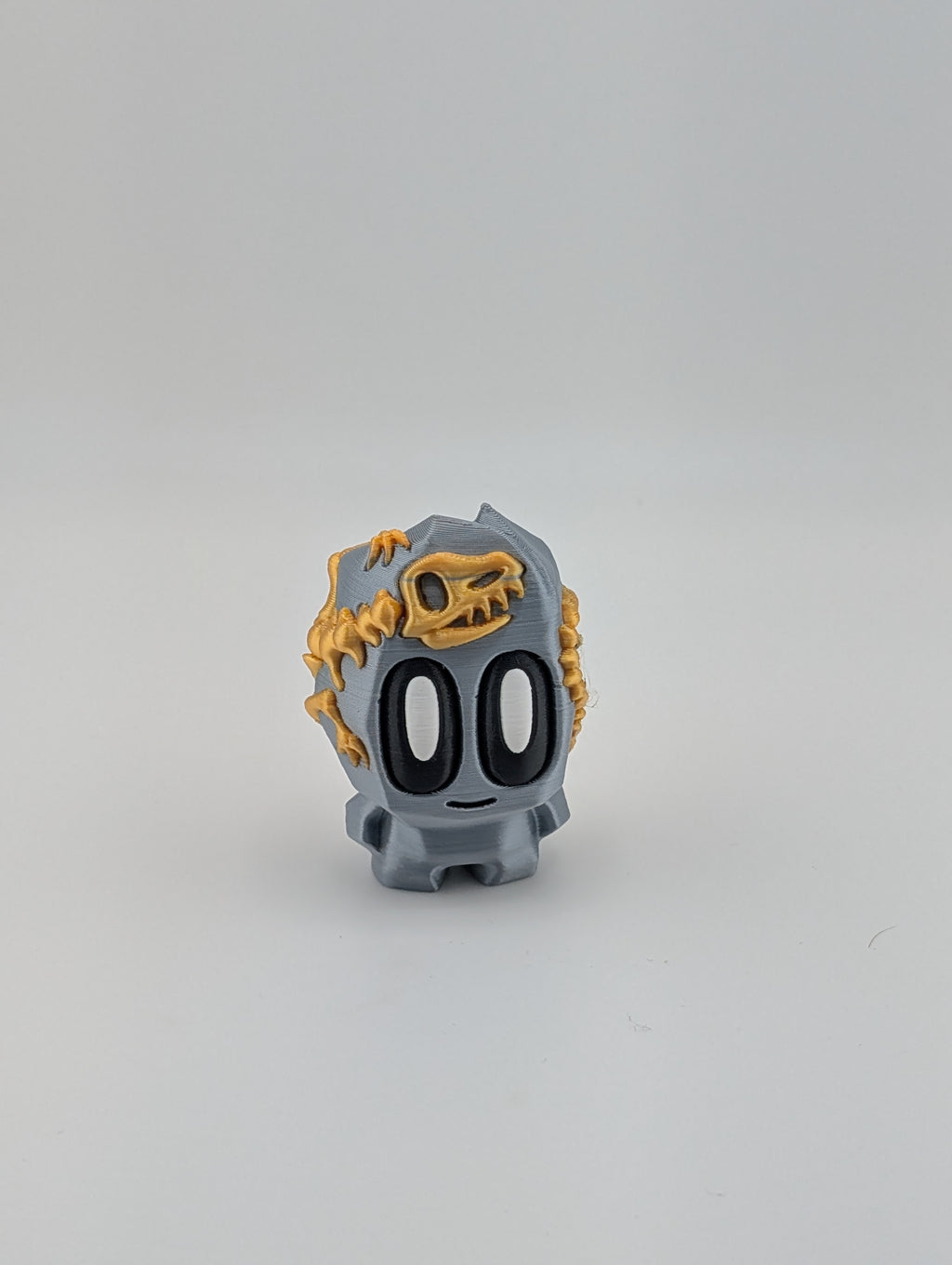 Bloblab Prehistoric Series – Fossil Rock Pet (Silk Silver & Gold PLA)