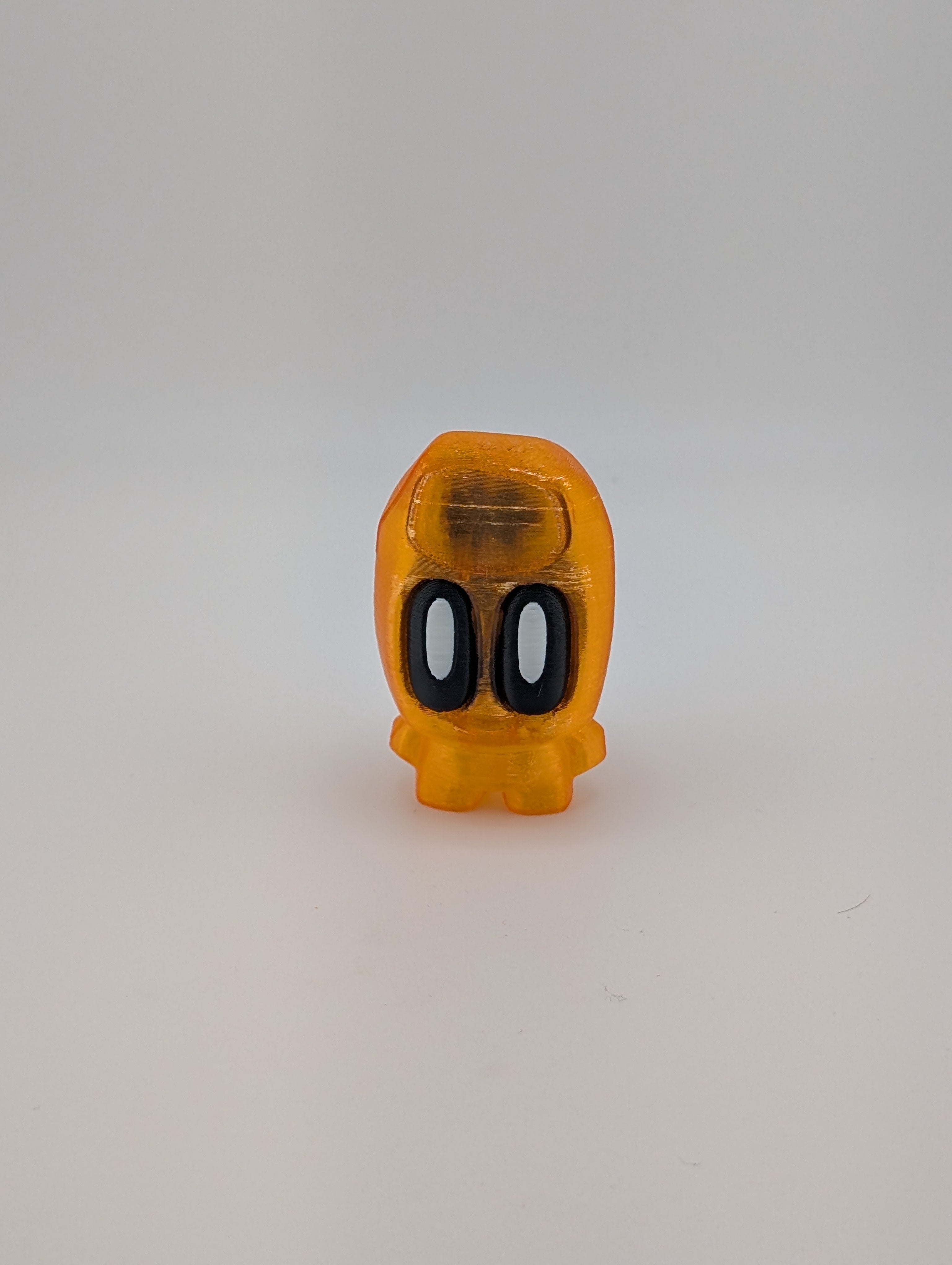 Bloblab Prehistoric Series – Amber Rock Pet (Transparent Orange PLA)