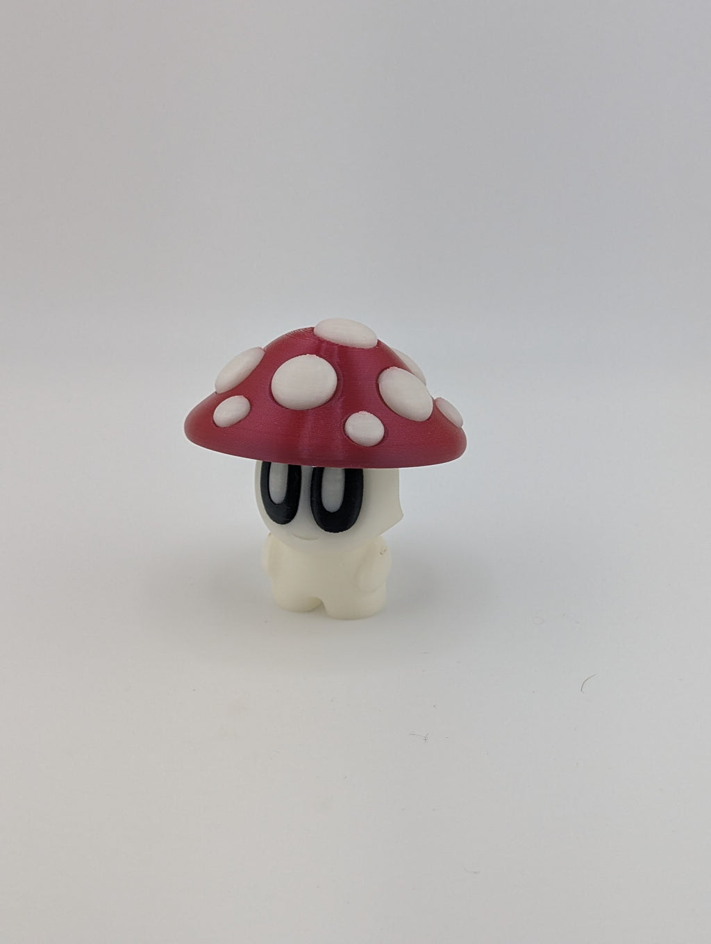 Bloblab Mushroom Series – Flycap Shroom (UV Reactive Glow PLA with Red Cap)