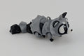 🦝✨ Mini Raccoon Keychain Buddy! 🤏 2.5" Articulated "Trash Panda" Bag Charm 🗑️🔑