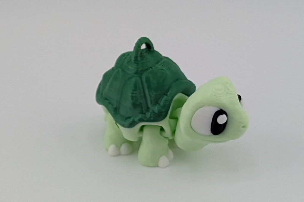 Mini Flexi Turtle – 2.12" Articulated Fidget Figurine