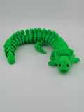 🌊🦎 10.5" Flexi Axolotl! 🌸 Articulated Aquatic Salamander Fidget Toy ✨🫧