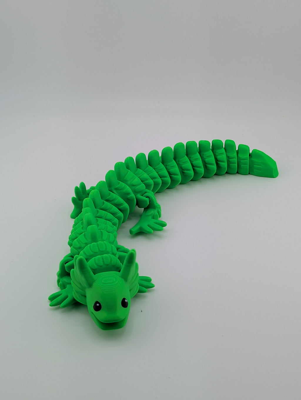 🌊🦎 10.5" Flexi Axolotl! 🌸 Articulated Aquatic Salamander Fidget Toy ✨🫧