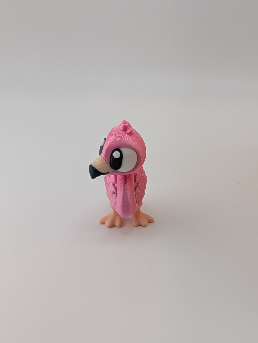 🦩💖 Mini Flexi-Flamingo Keychain Buddy! ✨ 2.38" Articulated "Strut-Star" Bag Charm 🌴🩰