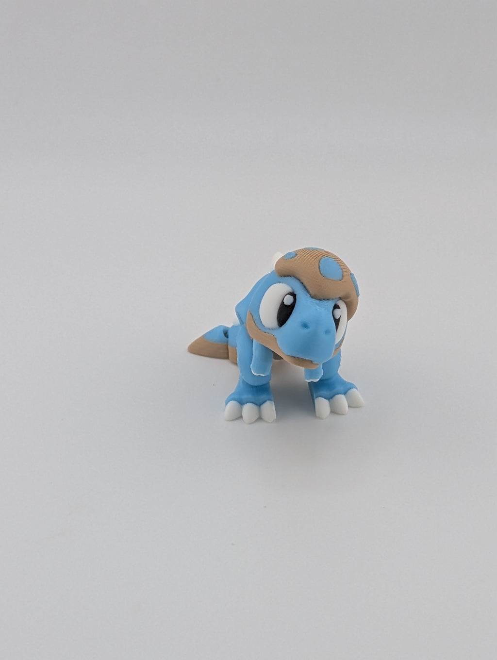 🦖🥚 Mini Hatchling T-Rex Flexi! 🦕 3D Printed Dino with Eggshell Cap ✨🦴