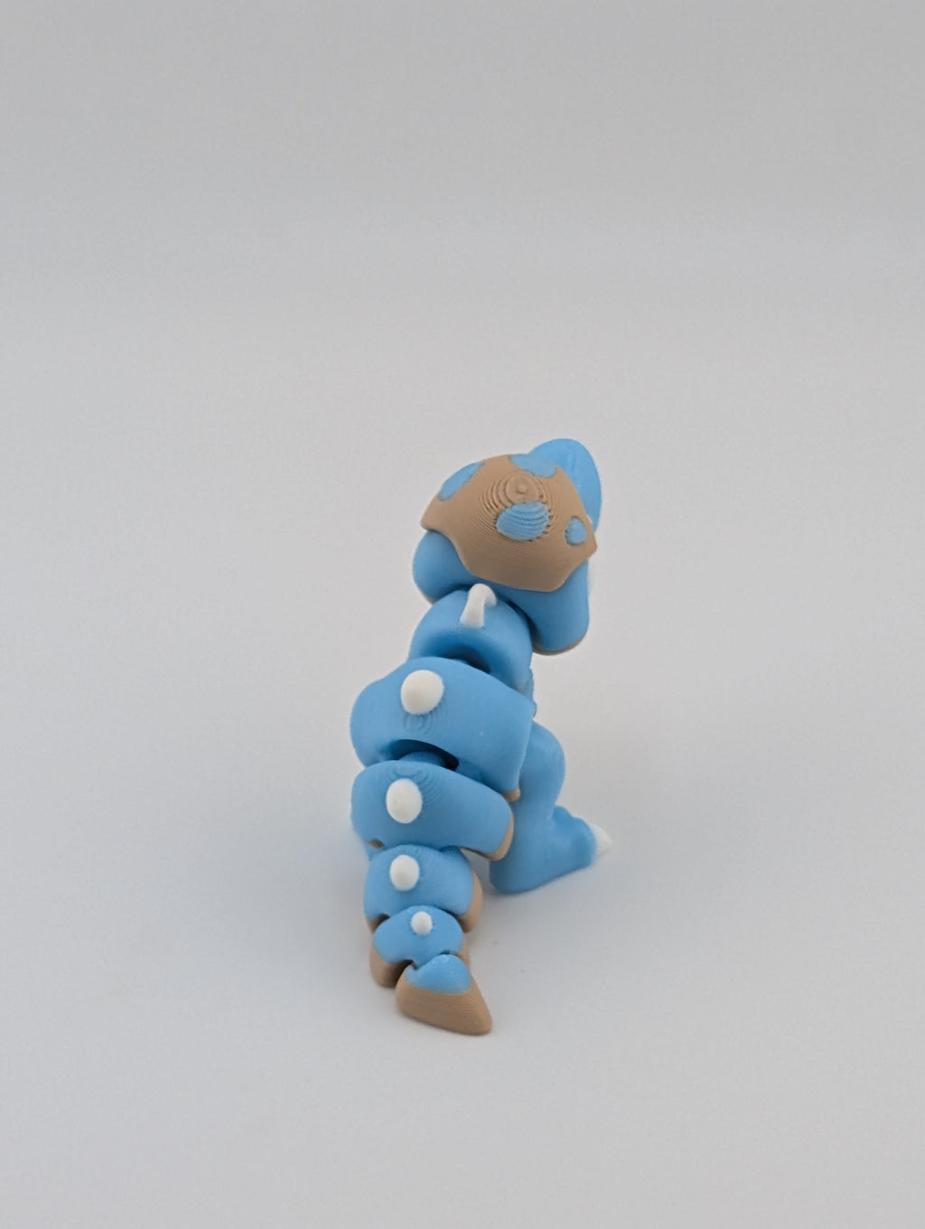 🦖🥚 Mini Hatchling T-Rex Flexi! 🦕 3D Printed Dino with Eggshell Cap ✨🦴