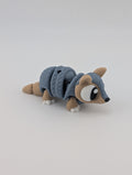 Mini Flexi Armadillo Keychain | 3" Articulated 3D Printed Texas Fidget