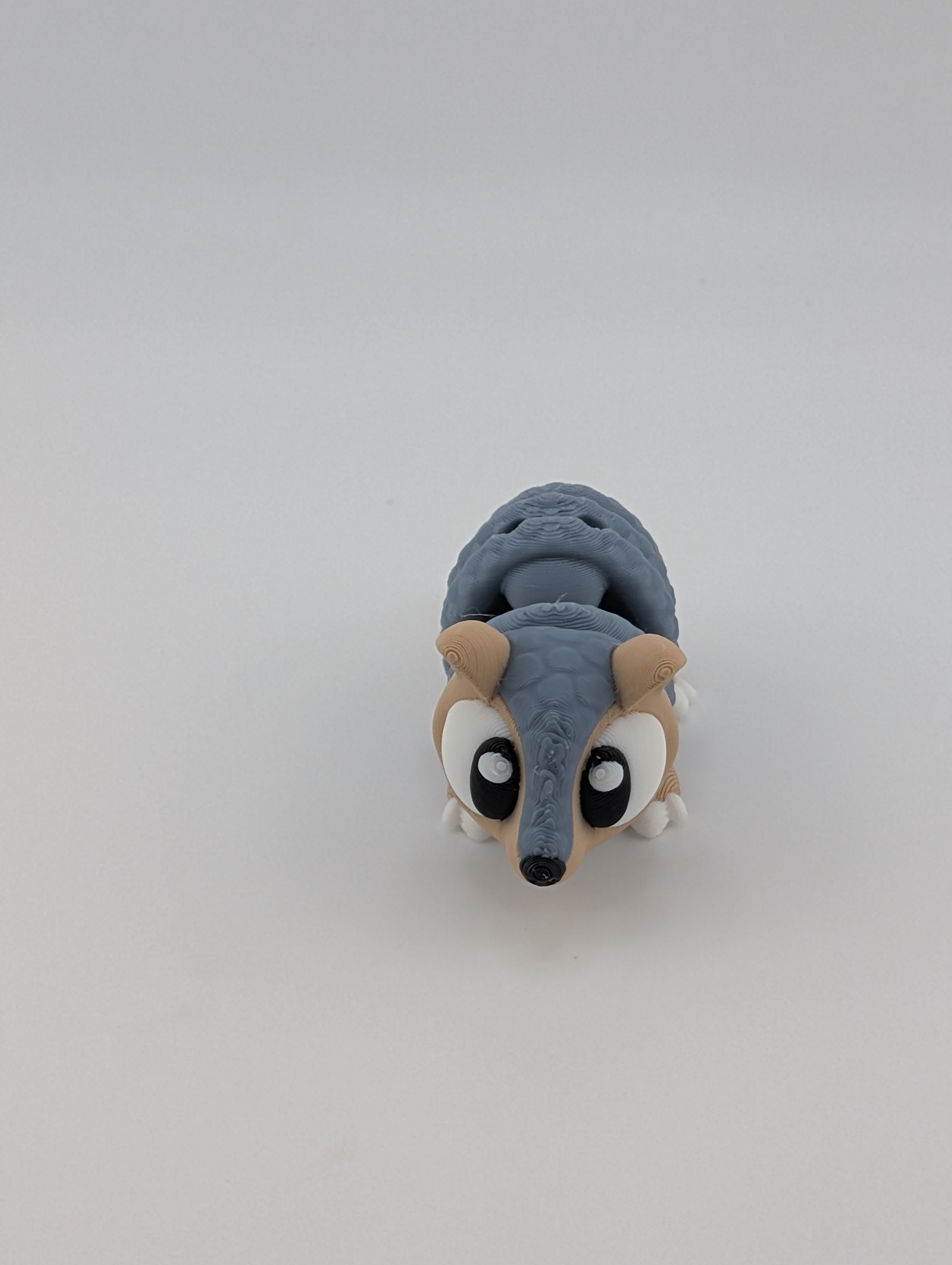 Mini Flexi Armadillo Keychain | 3" Articulated 3D Printed Texas Fidget