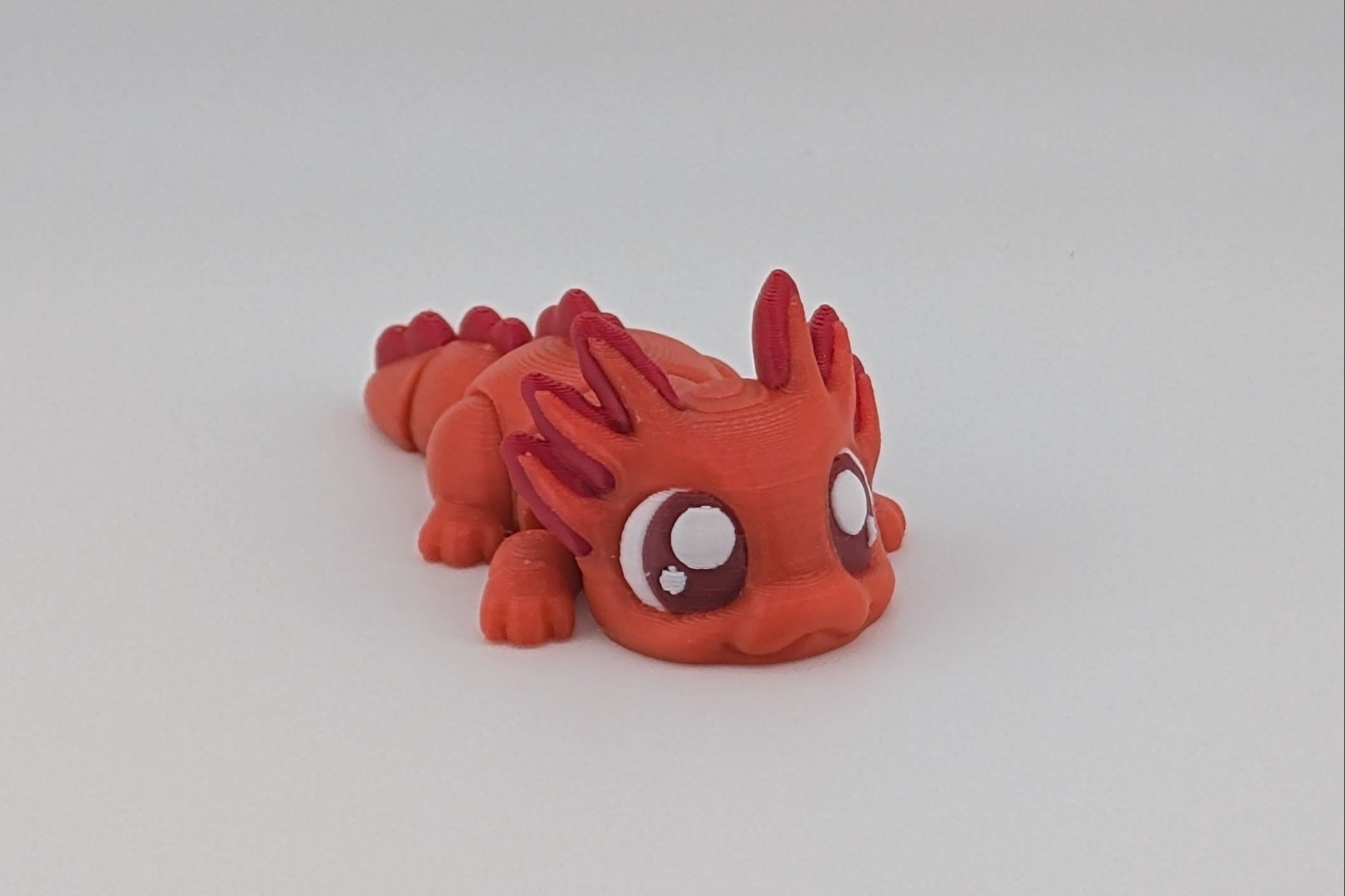 ☀️🦎 UV-Glow Mini Axolotl! 🌈 3" Sun-Reactive Articulated Fidget Charm ✨🫧