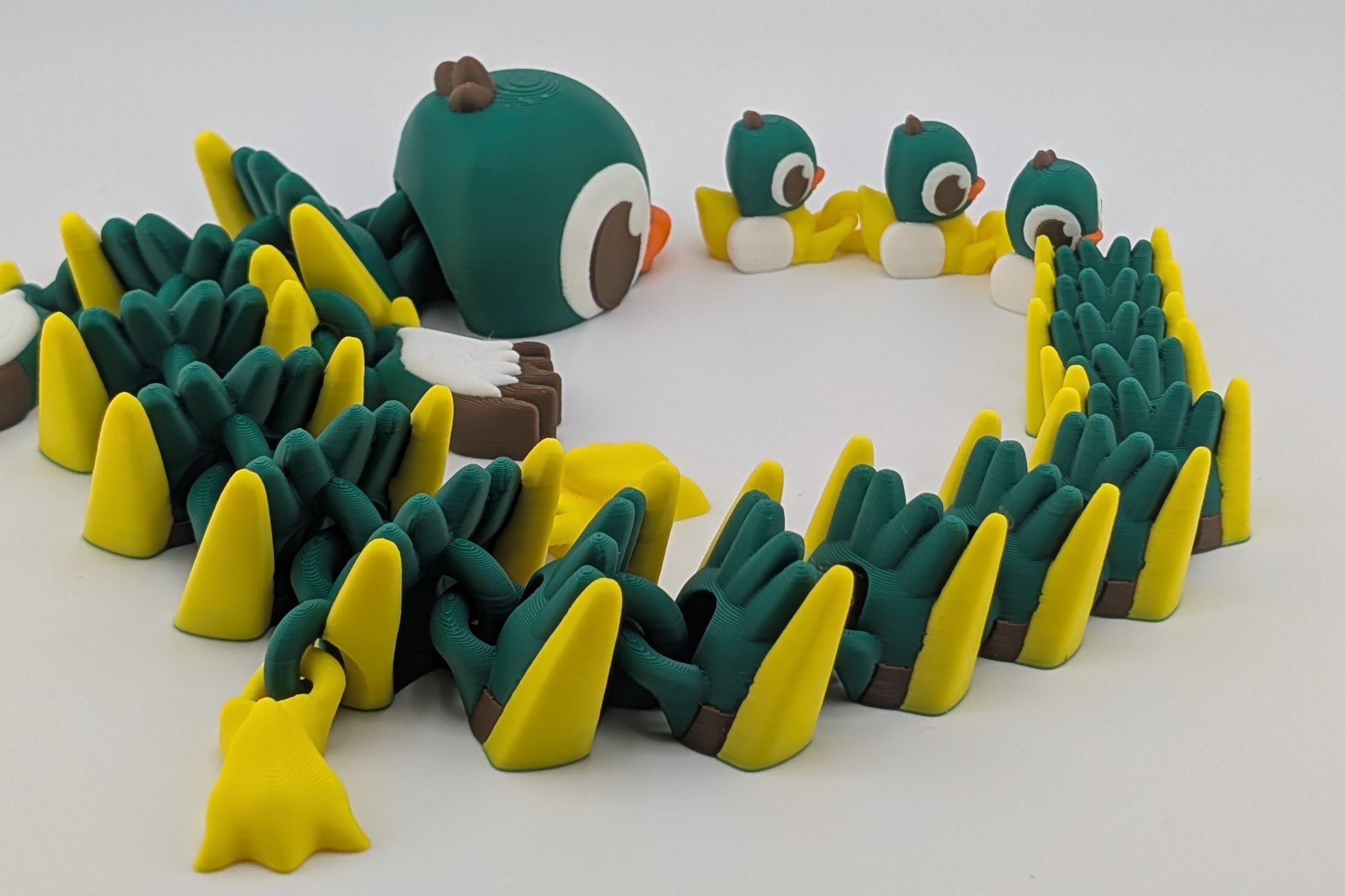 Duck Parade Flexi Dragon Articulated Fidget Toy