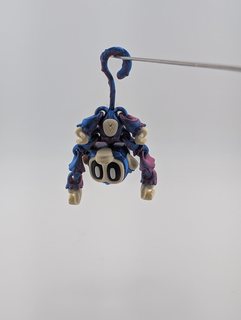 Articulated Monkey Toy – Hanging Fidget Keychain for Kids 3+