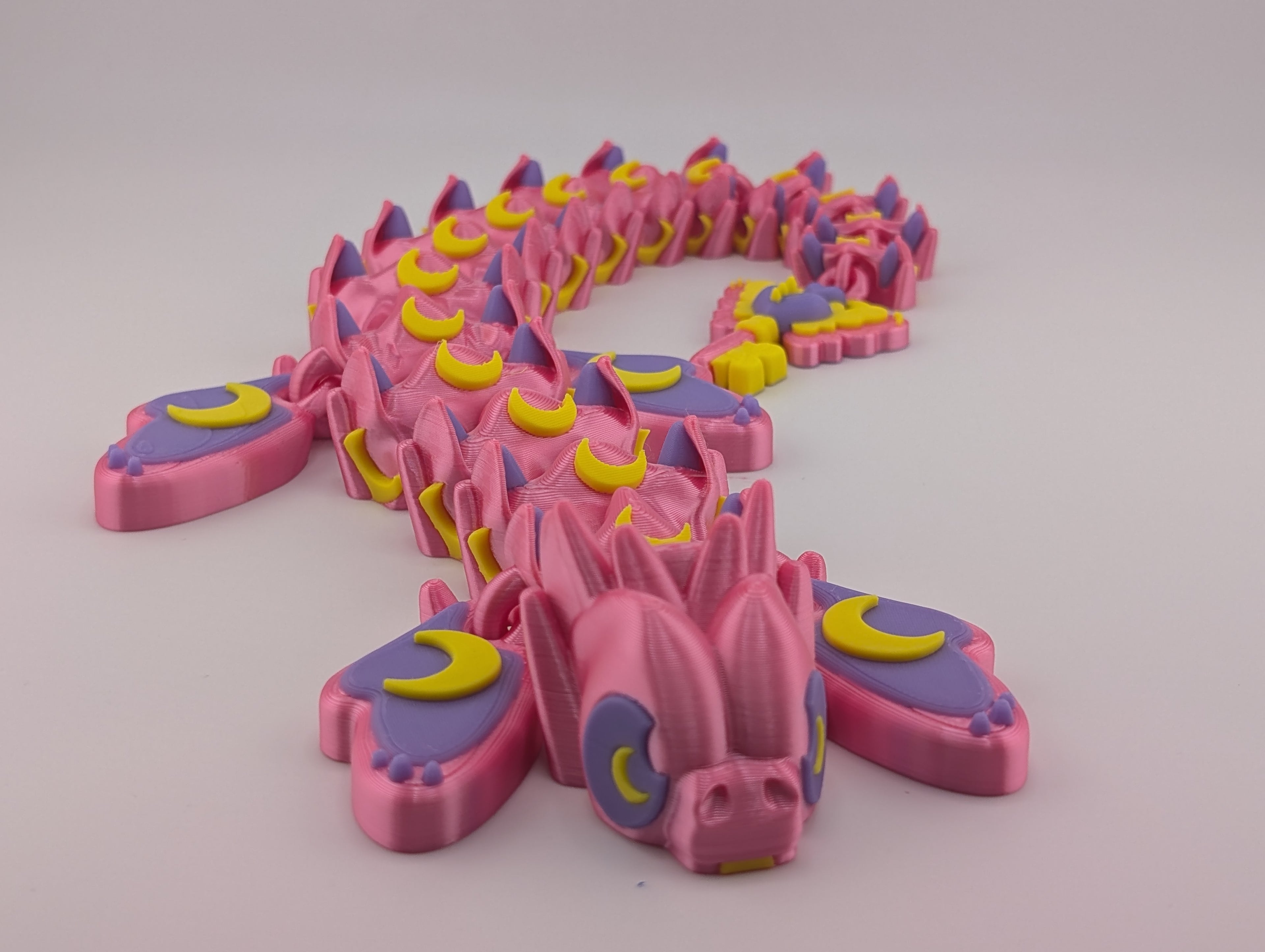 Flexi Moon Bug Dragon Articulated Fidget Toy