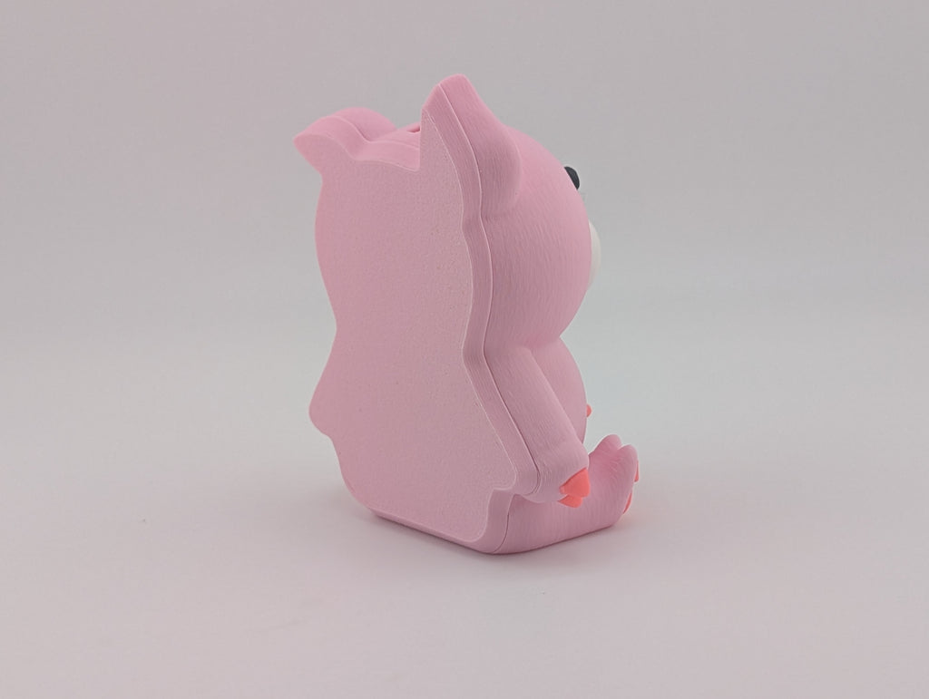 🐷✨ Moving Eyes Pig Fidget! 🐽 Interactive 3D Printed Piglet Keychain Charm 👀💖