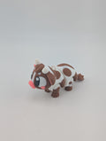 🐄✨ Mini Spotted Cow! 🥛 3-Inch Articulated Bovine Fidget & Keyring Charm 🐮💎