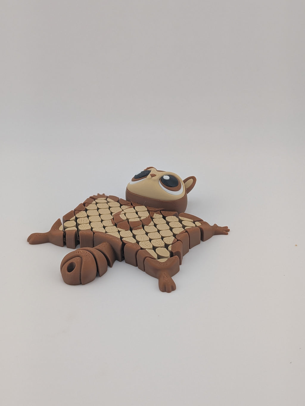 🐿️✨ Mesh-Flexi Squirrel! 🌰 3.5" Ultra-Fluid "Slinky" Body & Keychain Charm 🌳🌀