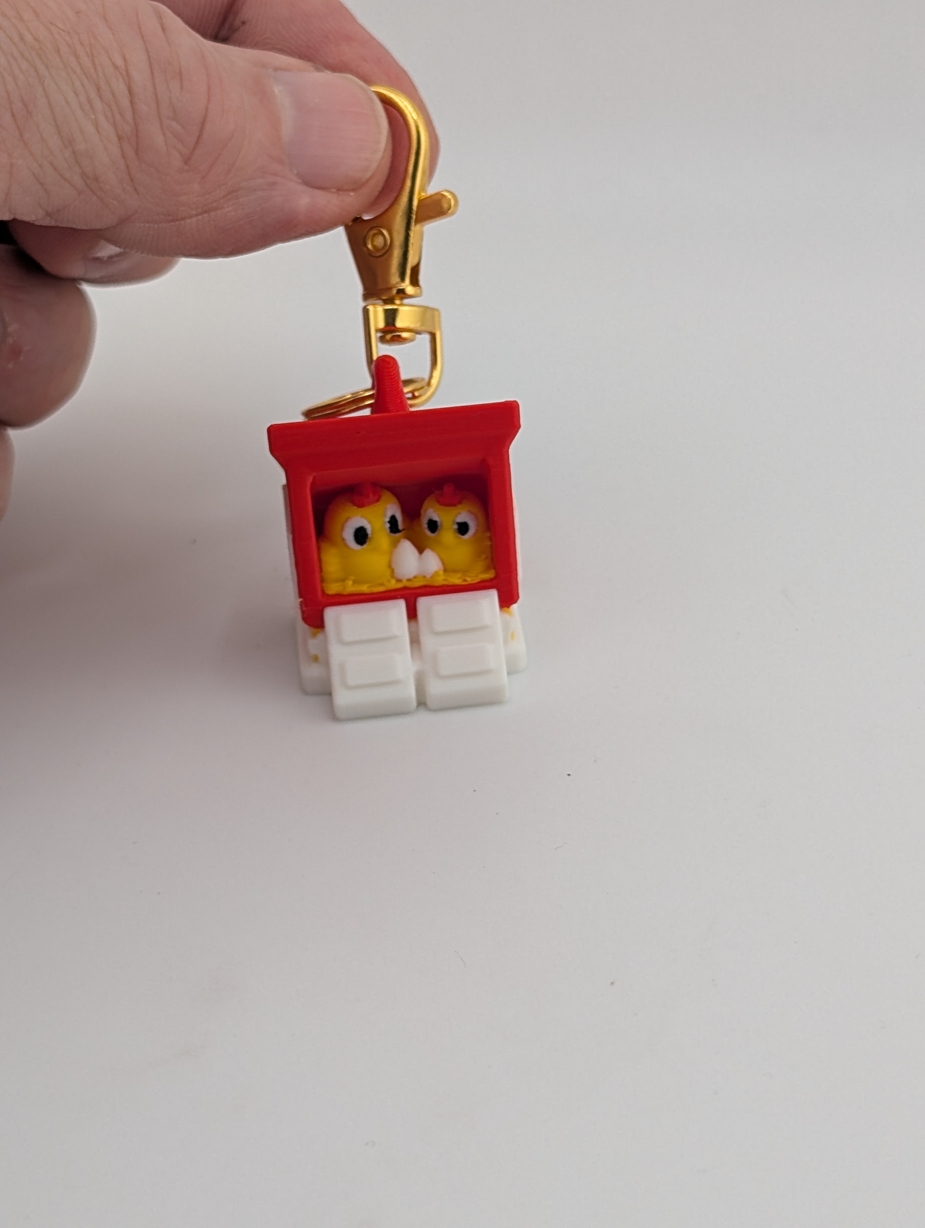 🐔🏠 The Tiny Chicken Coop Keychain | 1" Miniature Farm "Egg-cessory" ✨🥚