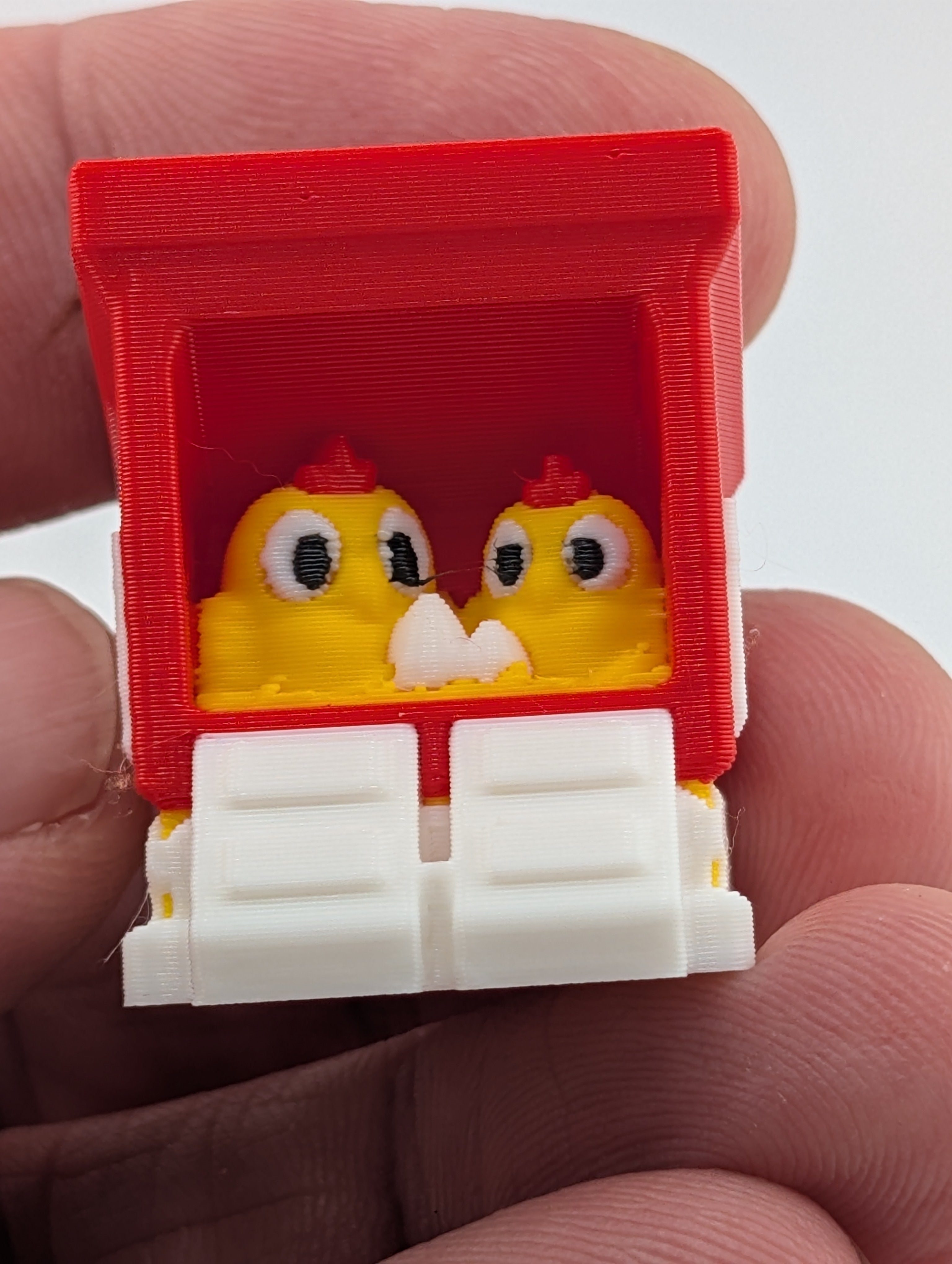 🐔🏠 The Tiny Chicken Coop Keychain | 1" Miniature Farm "Egg-cessory" ✨🥚