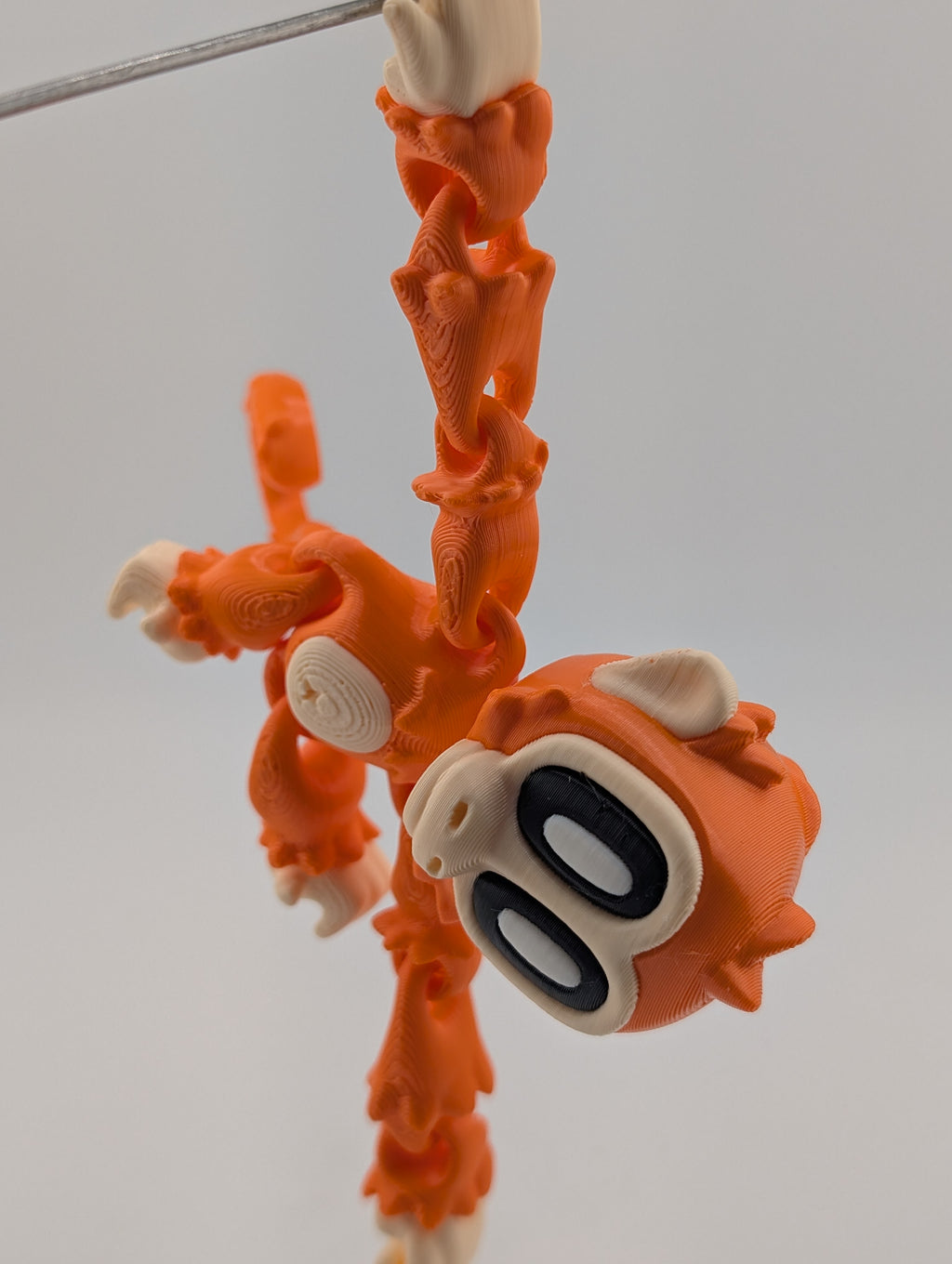 🐒🌴 Mega-Span Jungle Monkey! 🍌 5.5" Articulated Swinger & Hanging Fidget Toy ✨🧗‍♂️