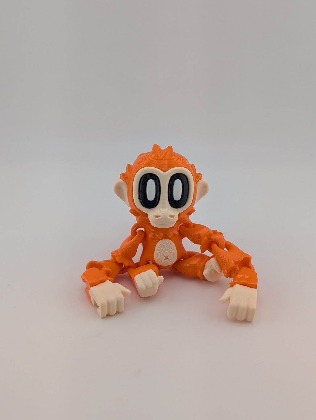 🐒🌴 Mega-Span Jungle Monkey! 🍌 5.5" Articulated Swinger & Hanging Fidget Toy ✨🧗‍♂️