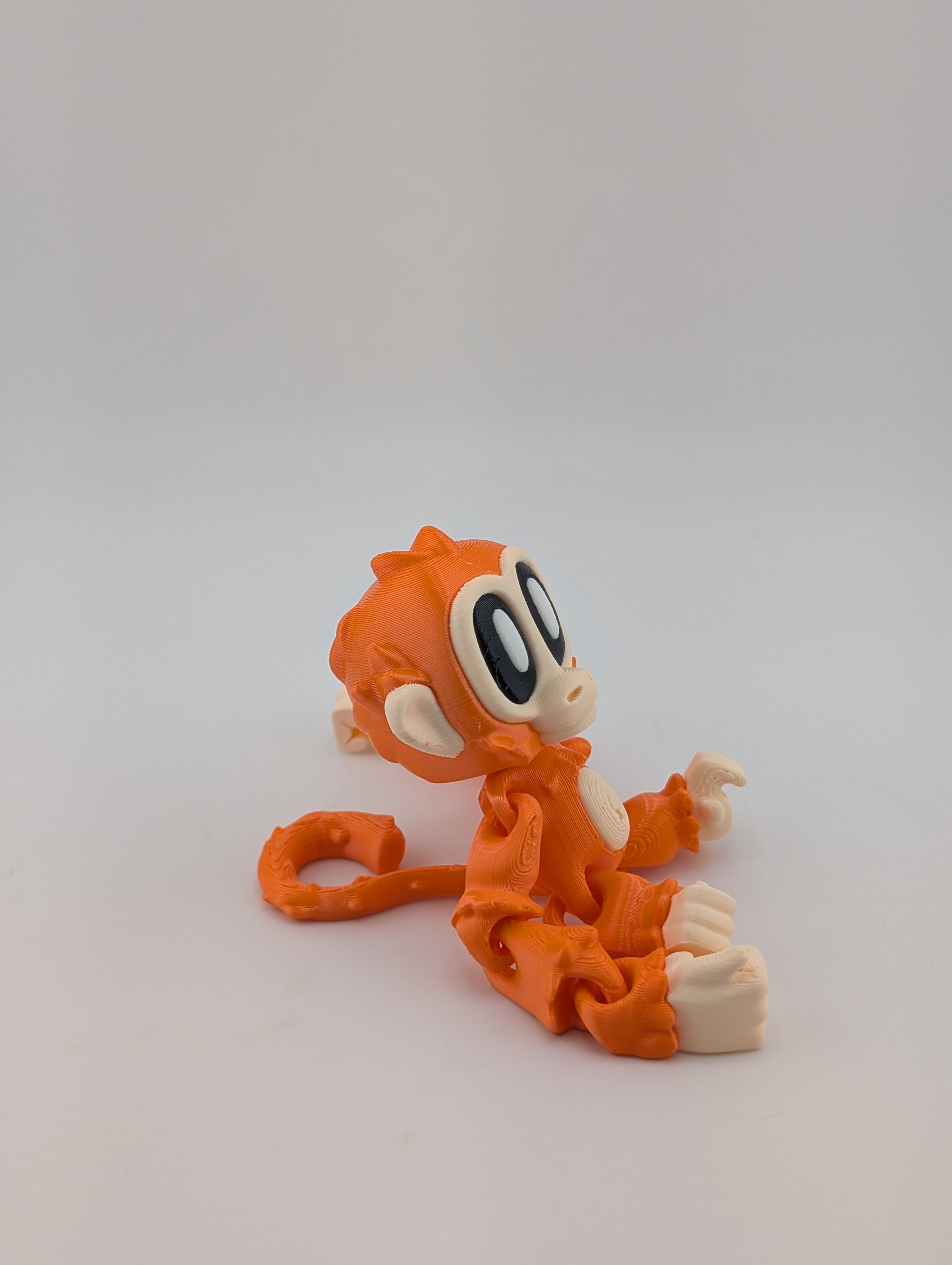 🐒🌴 Mega-Span Jungle Monkey! 🍌 5.5" Articulated Swinger & Hanging Fidget Toy ✨🧗‍♂️