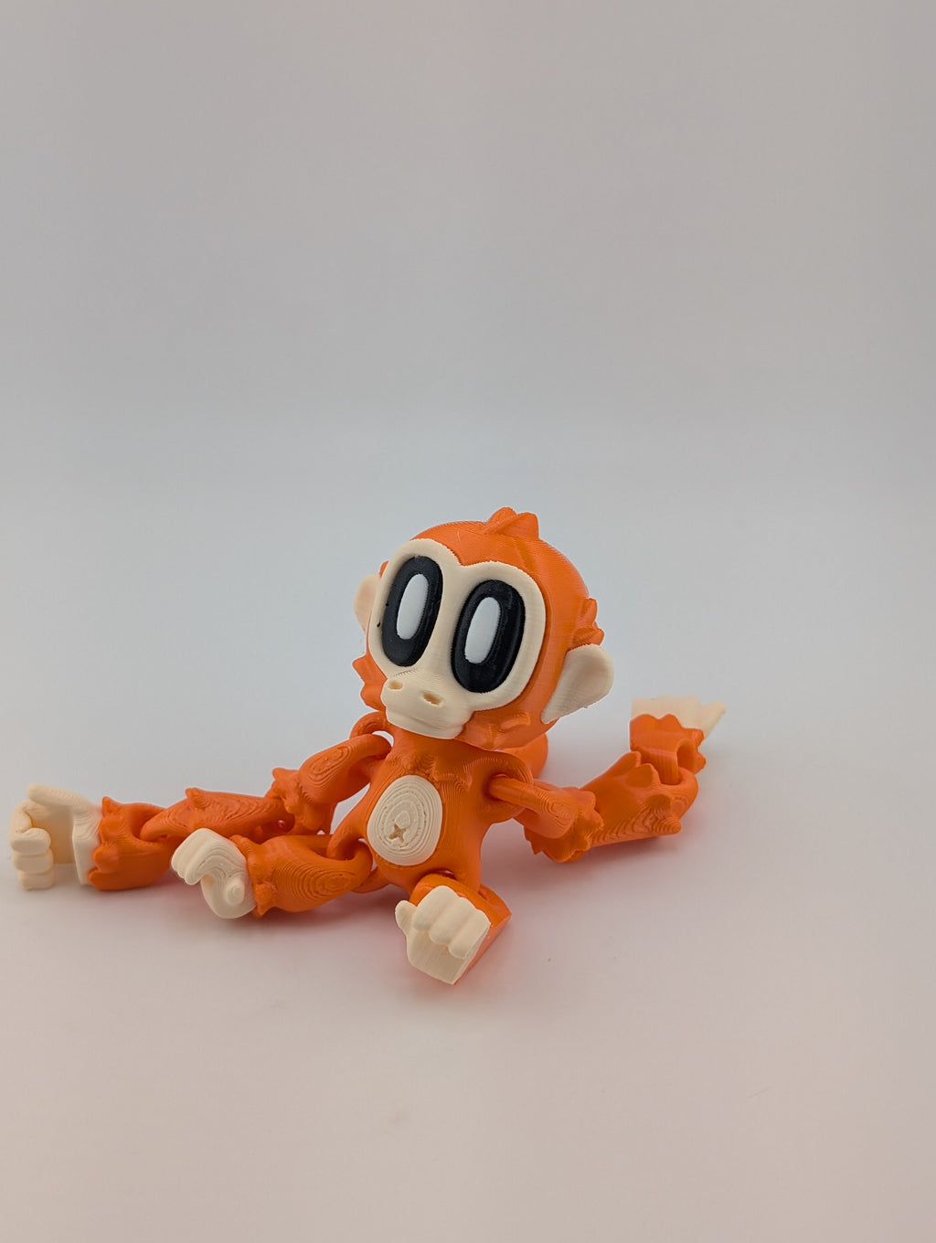 🐒🌴 Mega-Span Jungle Monkey! 🍌 5.5" Articulated Swinger & Hanging Fidget Toy ✨🧗‍♂️