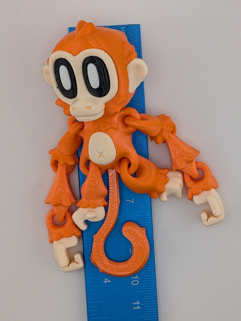 🐒🌴 Mega-Span Jungle Monkey! 🍌 5.5" Articulated Swinger & Hanging Fidget Toy ✨🧗‍♂️