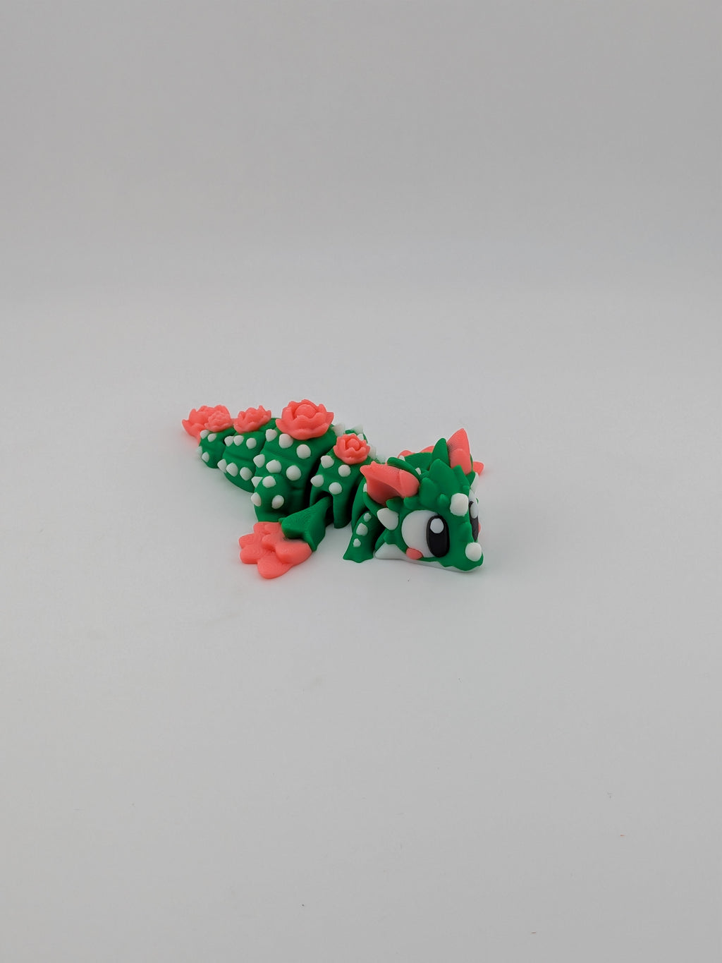 🌵🐉 Mini Cactus Flexi Dragon & Egg! 🥚 Desert-Core Articulated Fidget Toy ✨🌸