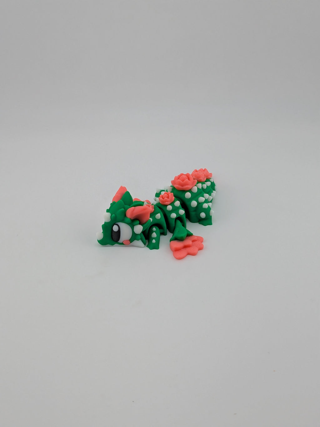 🌵🐉 Mini Cactus Flexi Dragon & Egg! 🥚 Desert-Core Articulated Fidget Toy ✨🌸