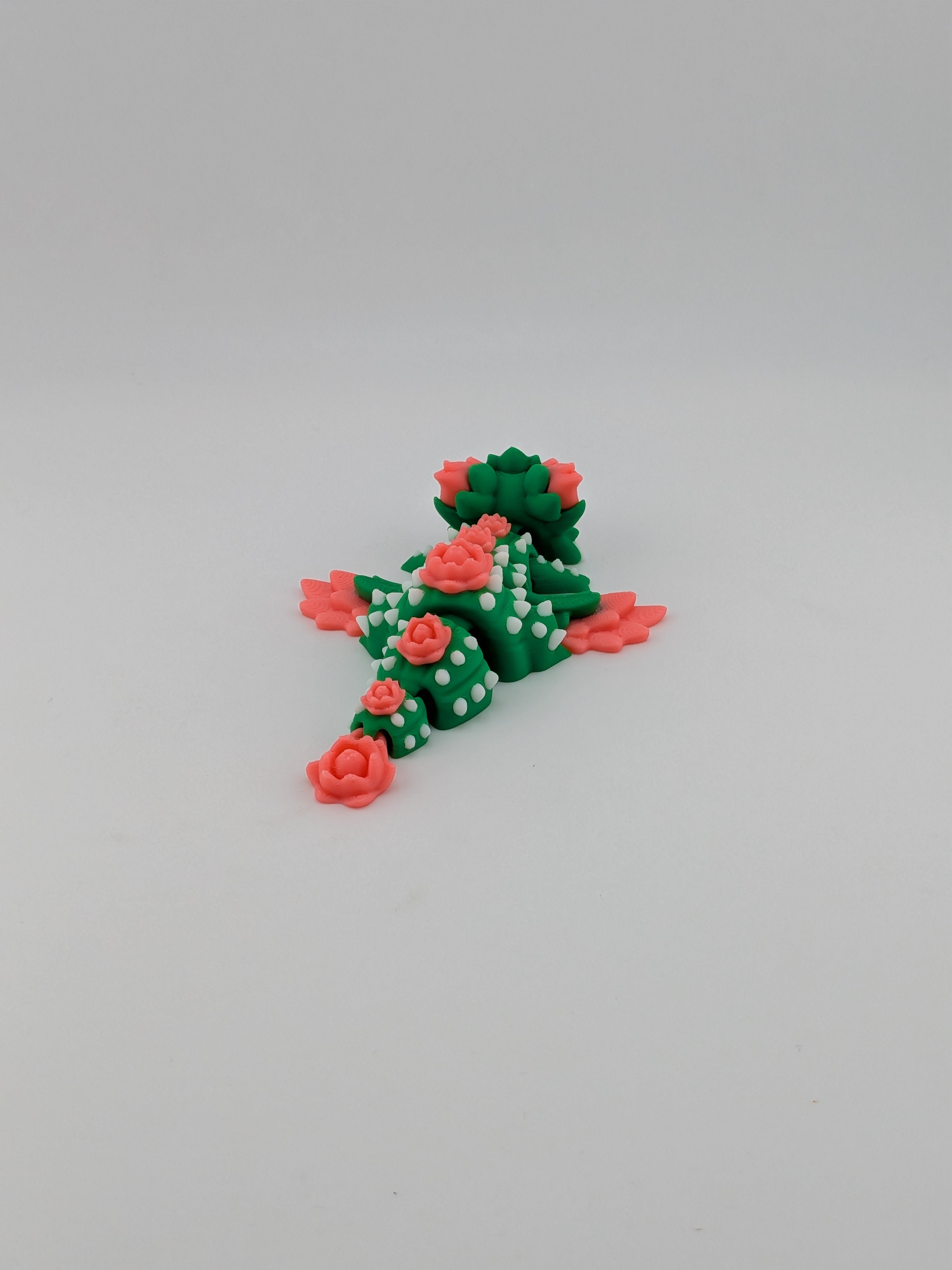 🌵🐉 Mini Cactus Flexi Dragon & Egg! 🥚 Desert-Core Articulated Fidget Toy ✨🌸