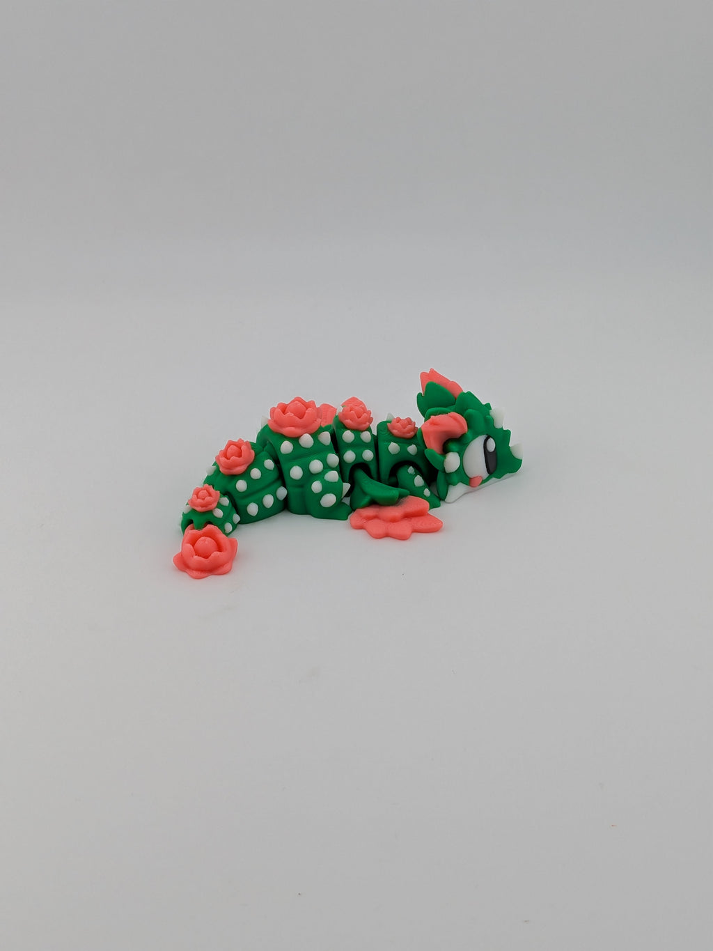 🌵🐉 Mini Cactus Flexi Dragon & Egg! 🥚 Desert-Core Articulated Fidget Toy ✨🌸
