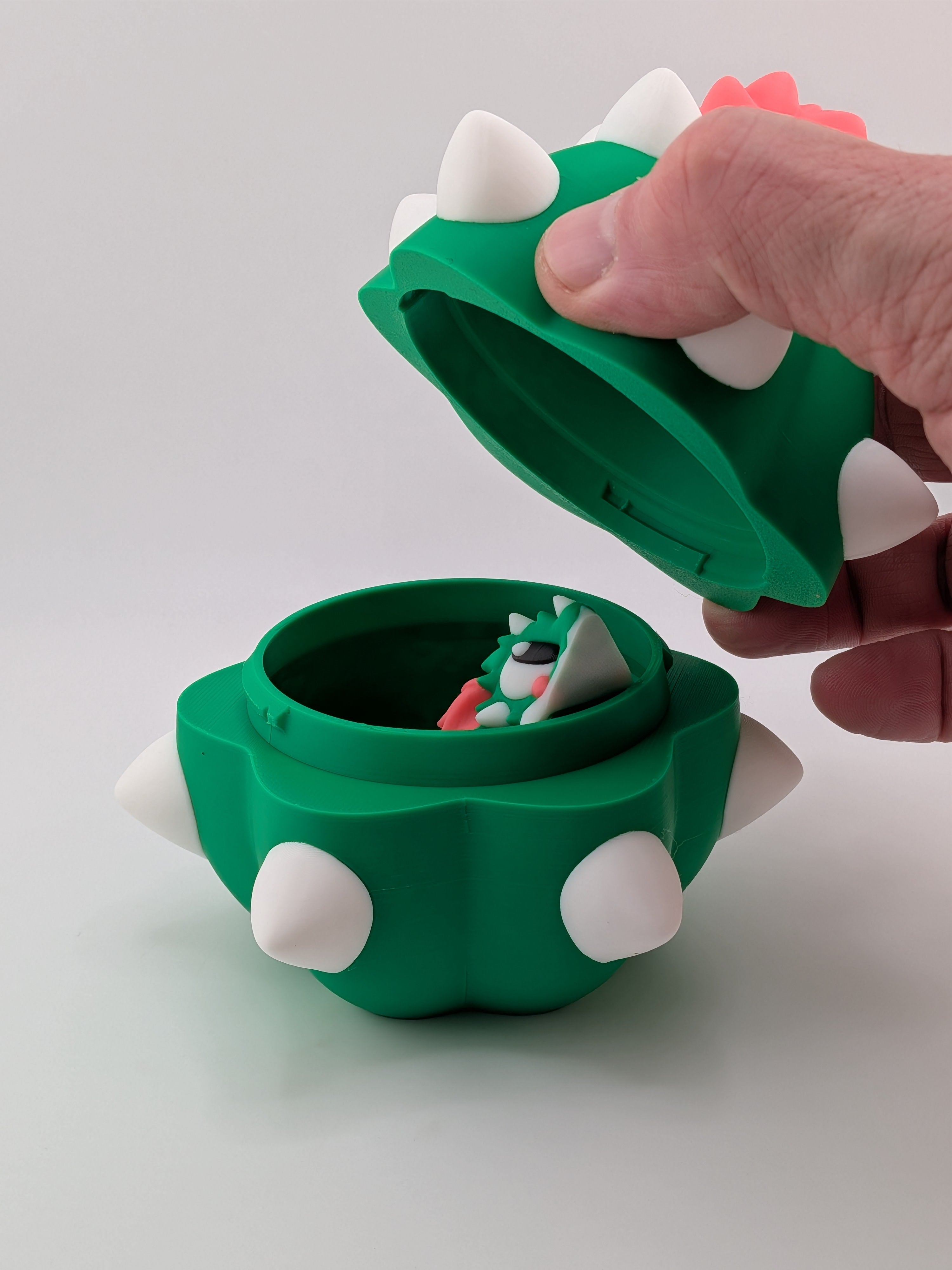 🌵🐉 Mini Cactus Flexi Dragon & Egg! 🥚 Desert-Core Articulated Fidget Toy ✨🌸