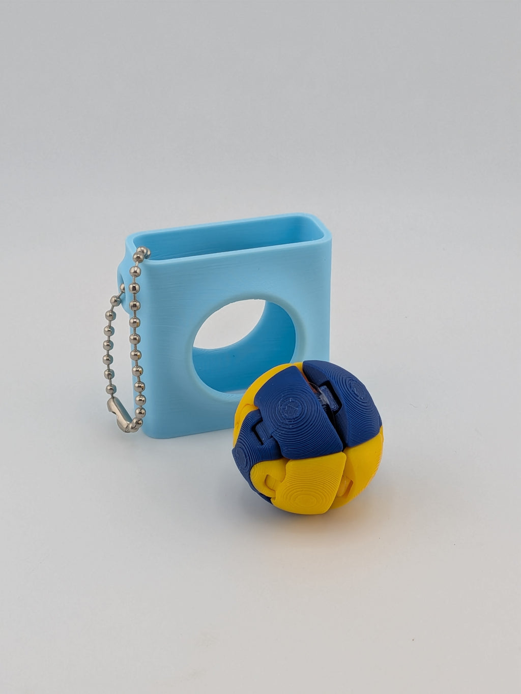 🌀🔘 The Zorble: Pop-Out Kinetic Fidget Sphere ✨ Gravity-Defying Keychain Buddy 🚀🥨